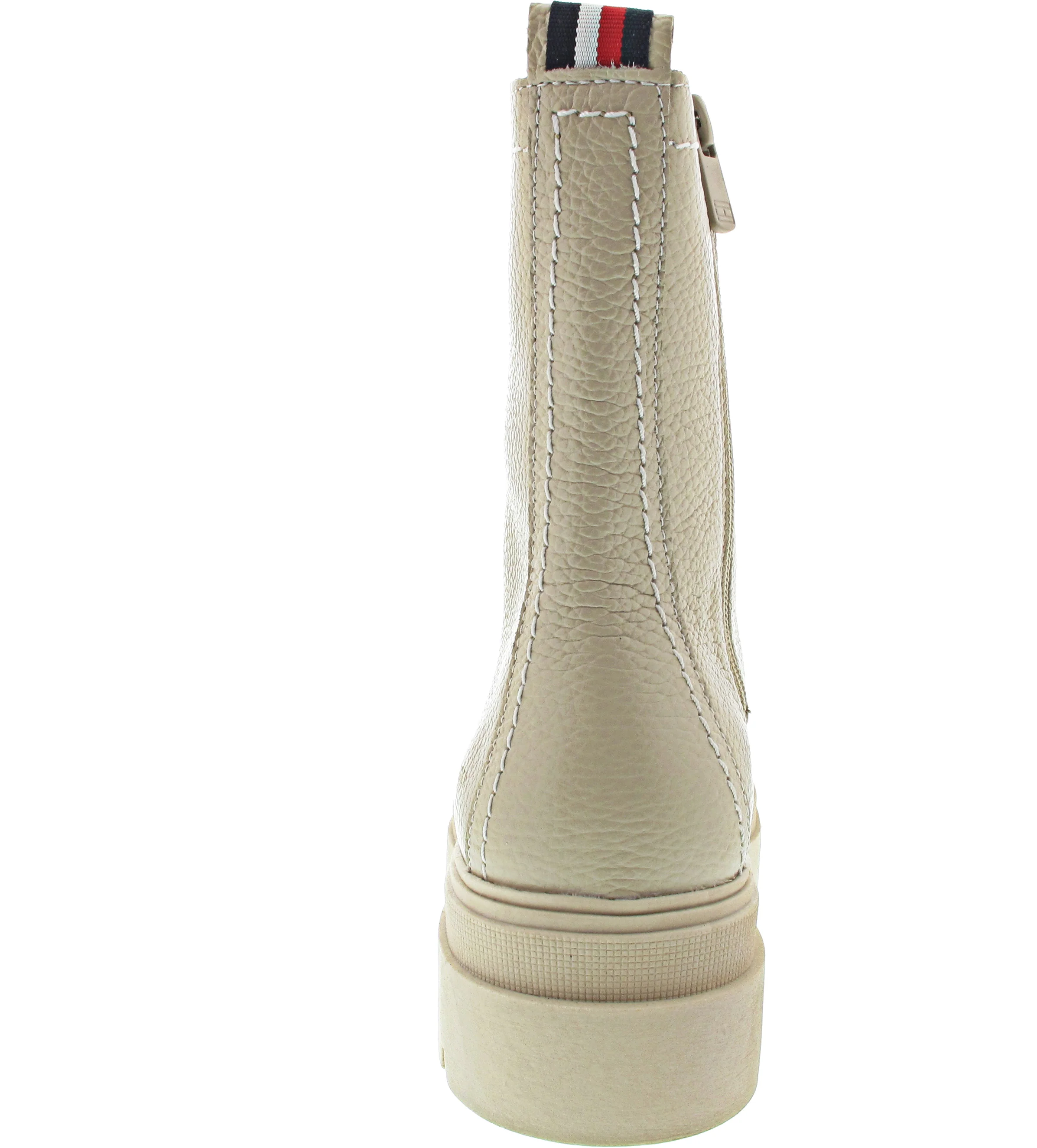 Tommy Hilfiger Monochromatic Lace Up Boo Schnürstiefel Beige - Image 2
