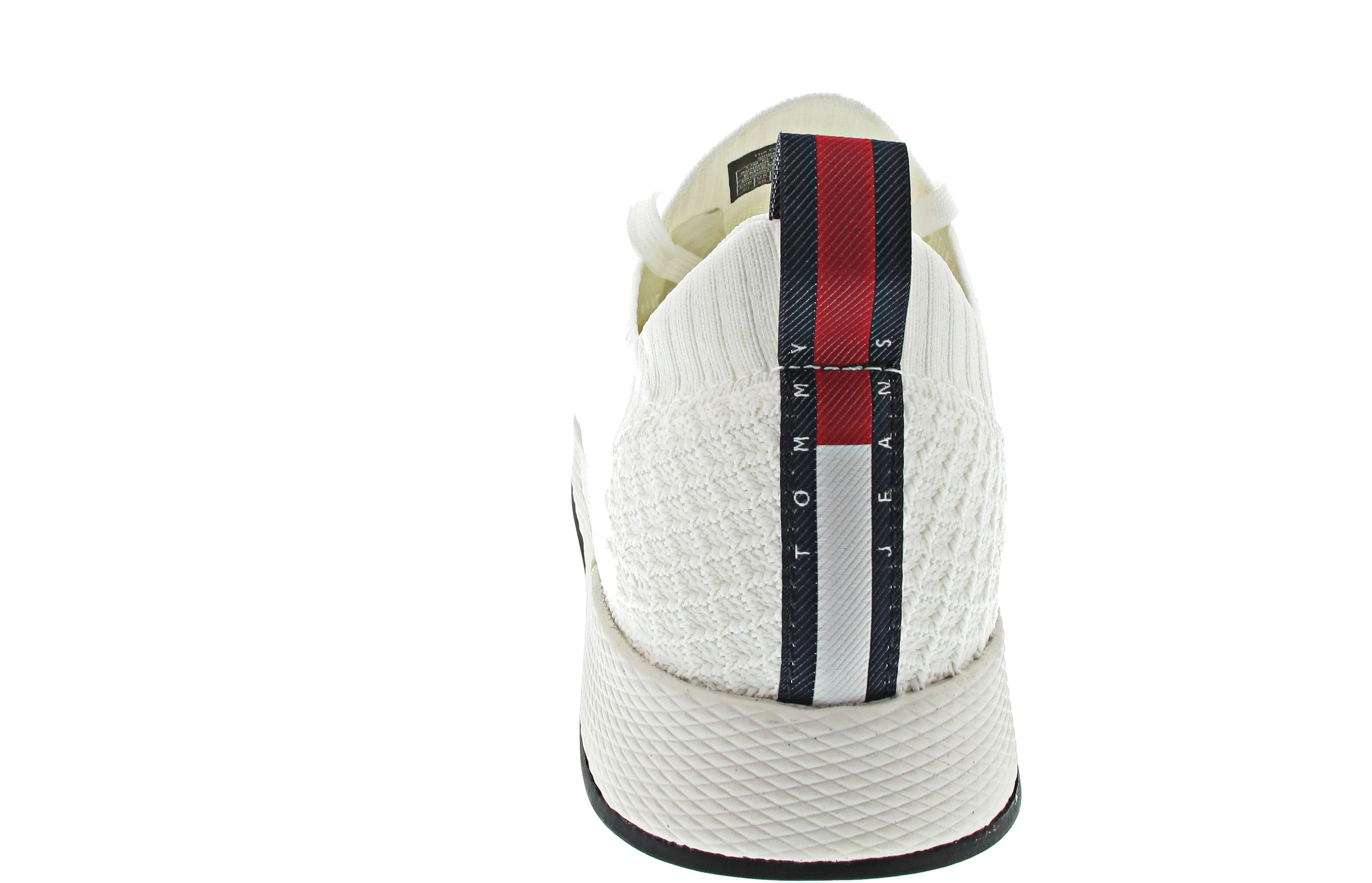 Tommy Jeans Elevated Runner Knitted Slipper Beige - Image 2