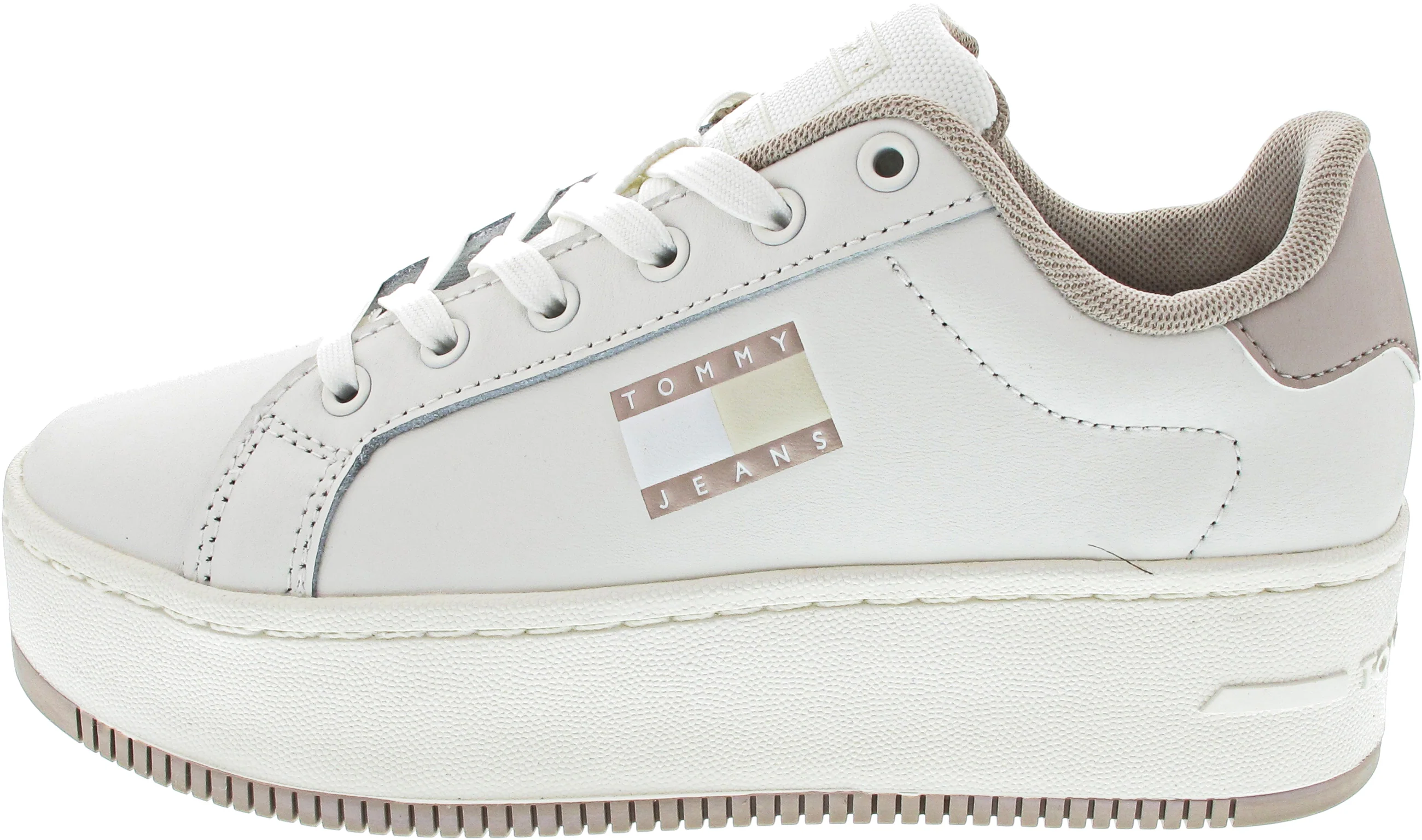 Tommy Jeans Flatform Ess Sneaker low Beige