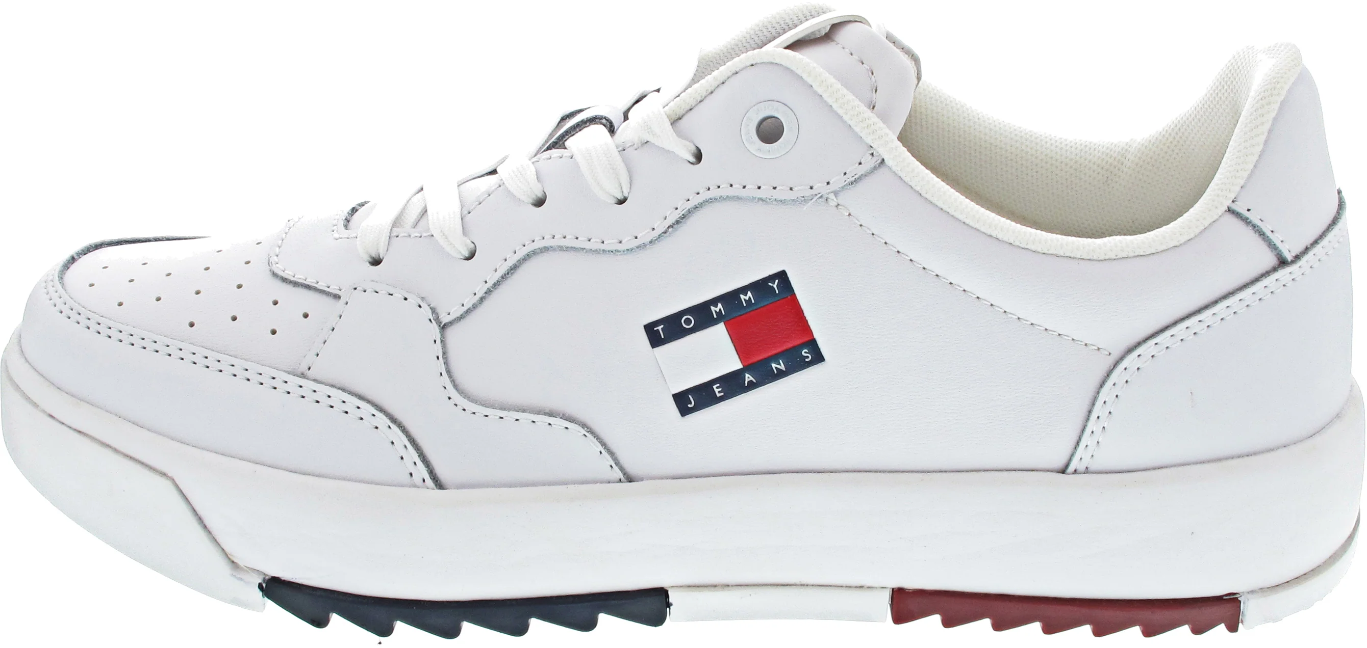 Tommy Jeans TJM Retro ESS Sneaker Weiß - Image 3
