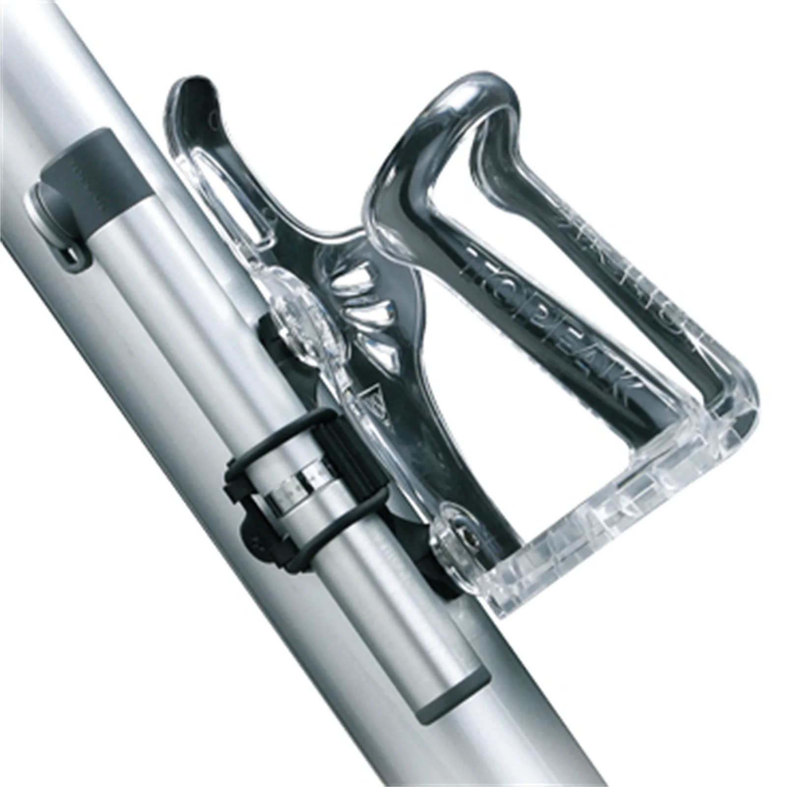 Topeak Handpumpe Micro Rocket Aluminium Silber - Image 4