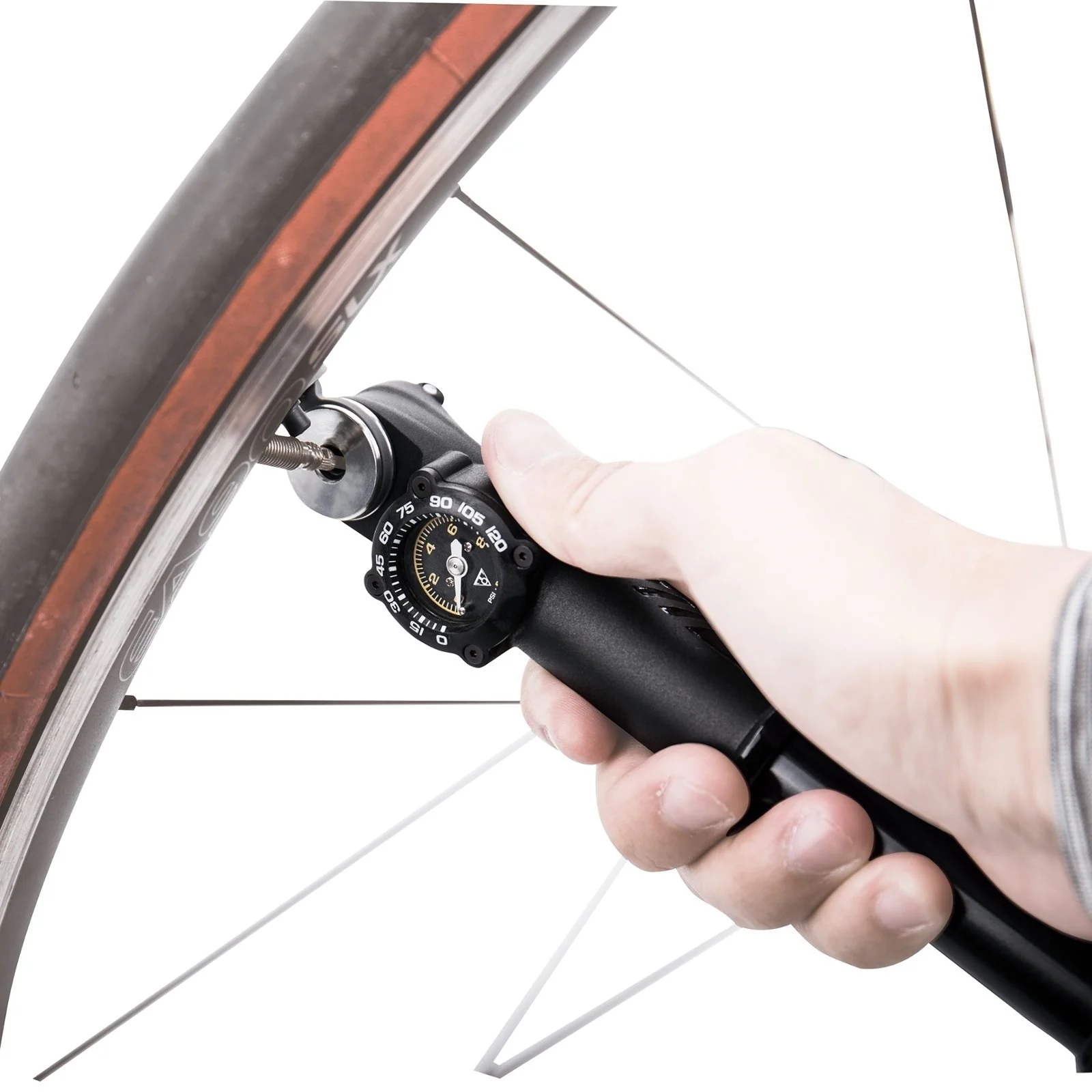 Topeak Handpumpe Roadie DA_G Schwarz - Image 5