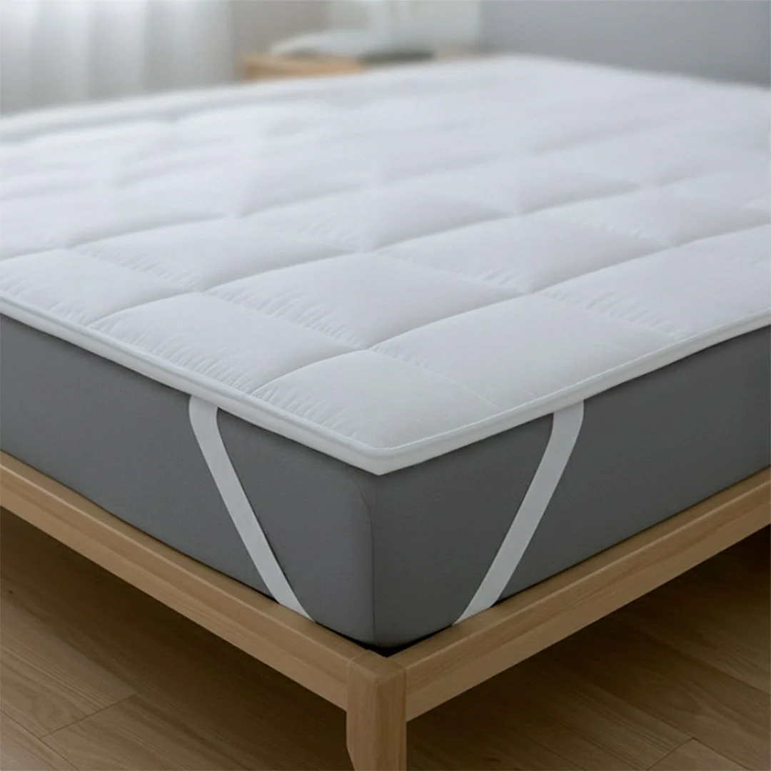 Topper| 500 g/m² Füllung | Atmungsaktive Mikrofaserhülle mit Eckgummis | 160x200 - Image 67