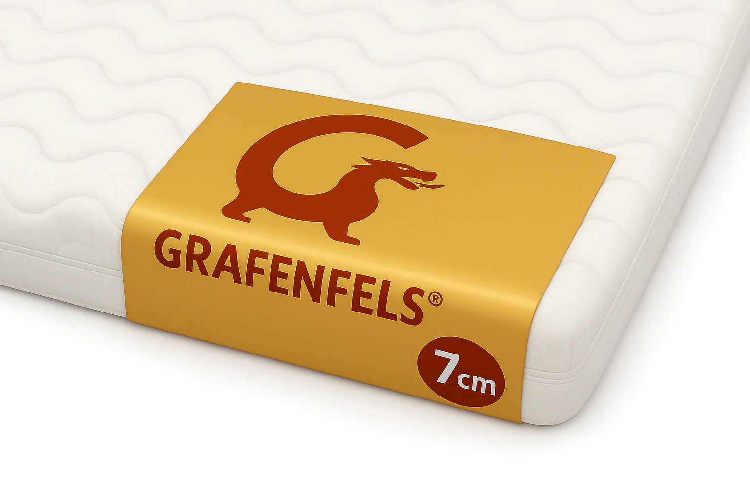 Topper Gold 180x200 extra fest 7cm hoch 7-Zonen - Image 19