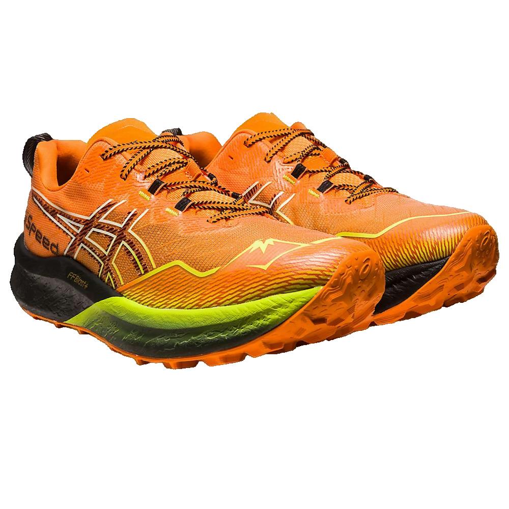 Trail-Schuhe Mann Asics Fujispeed 2 Orange - Image 17