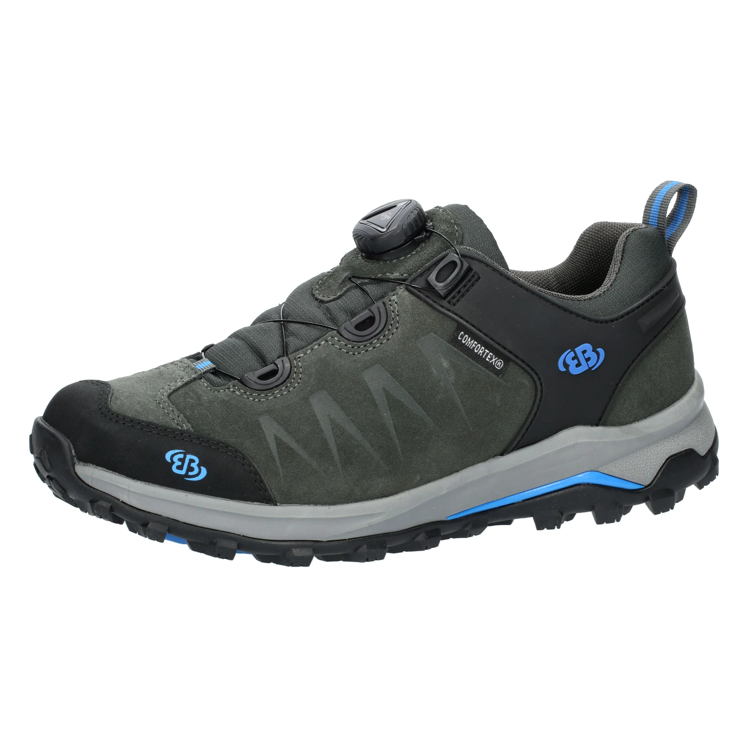 Trekkingschuh Herren Schnellschnürsystem wasserdicht grau Brütting Mount Chester - Image 25