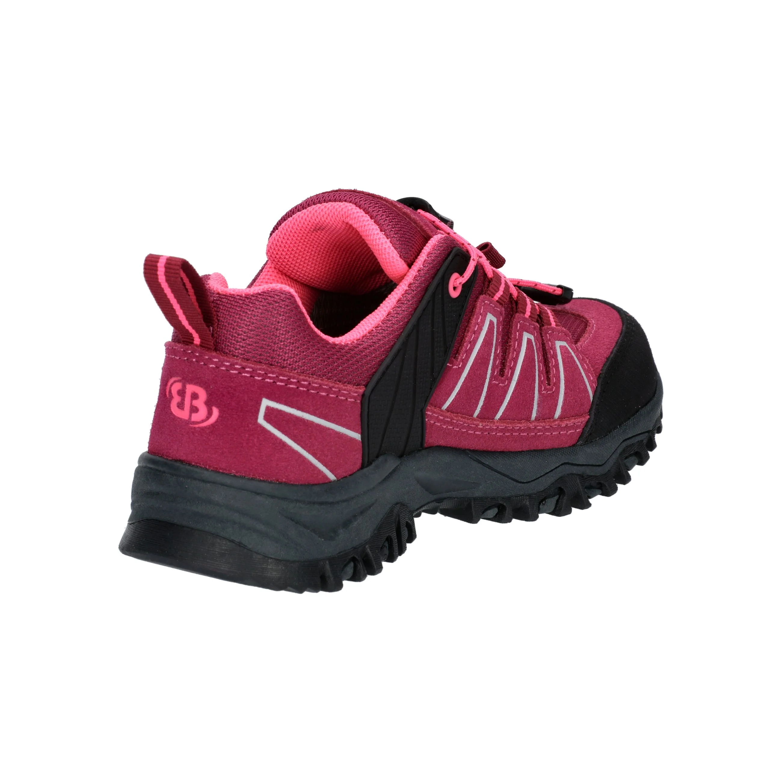 Trekkingschuh Mädchen Schnellschnürsystem wasserdicht rosa Brütting Mount Pinos Kids Low - Image 34