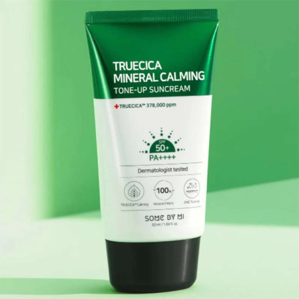 Truecica Mineral Calming Tone-Up Suncream SPF50+ PA++++ 50 ml - Image 3