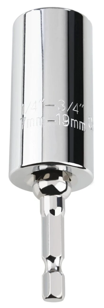 Universal Nuss Steckschlüssel mit Titan-Einsatz für 7-19 mm - Image 3