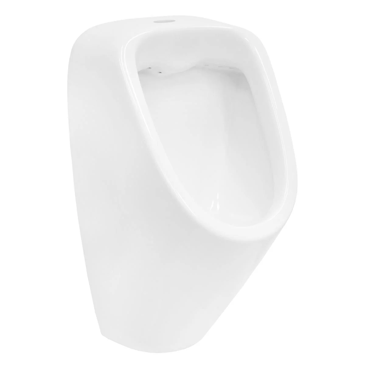 Urinal mit Zulauf von oben Ablauf nach hinten Weiß aus Keramik