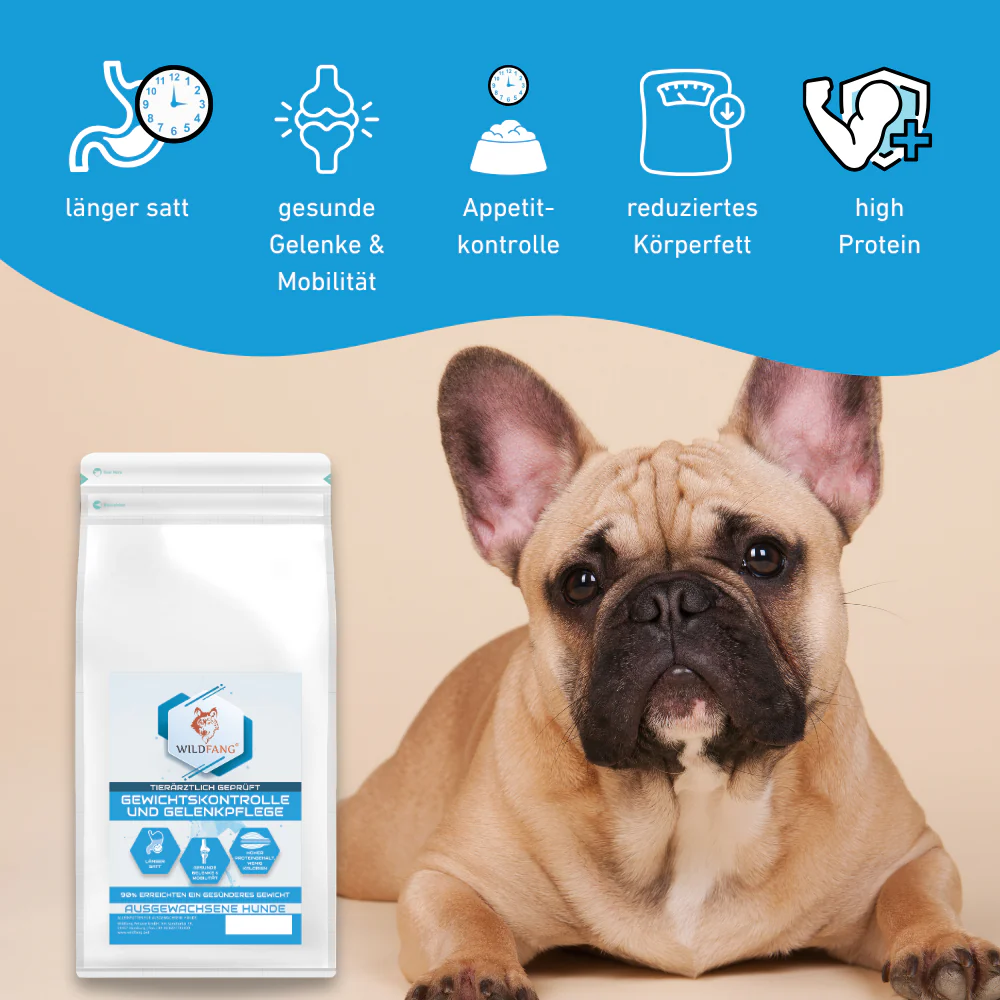VetLine Trockenfutter mit Peptiden für Hunde - Gewichtskontrolle und Gelenkpflege - Image 3