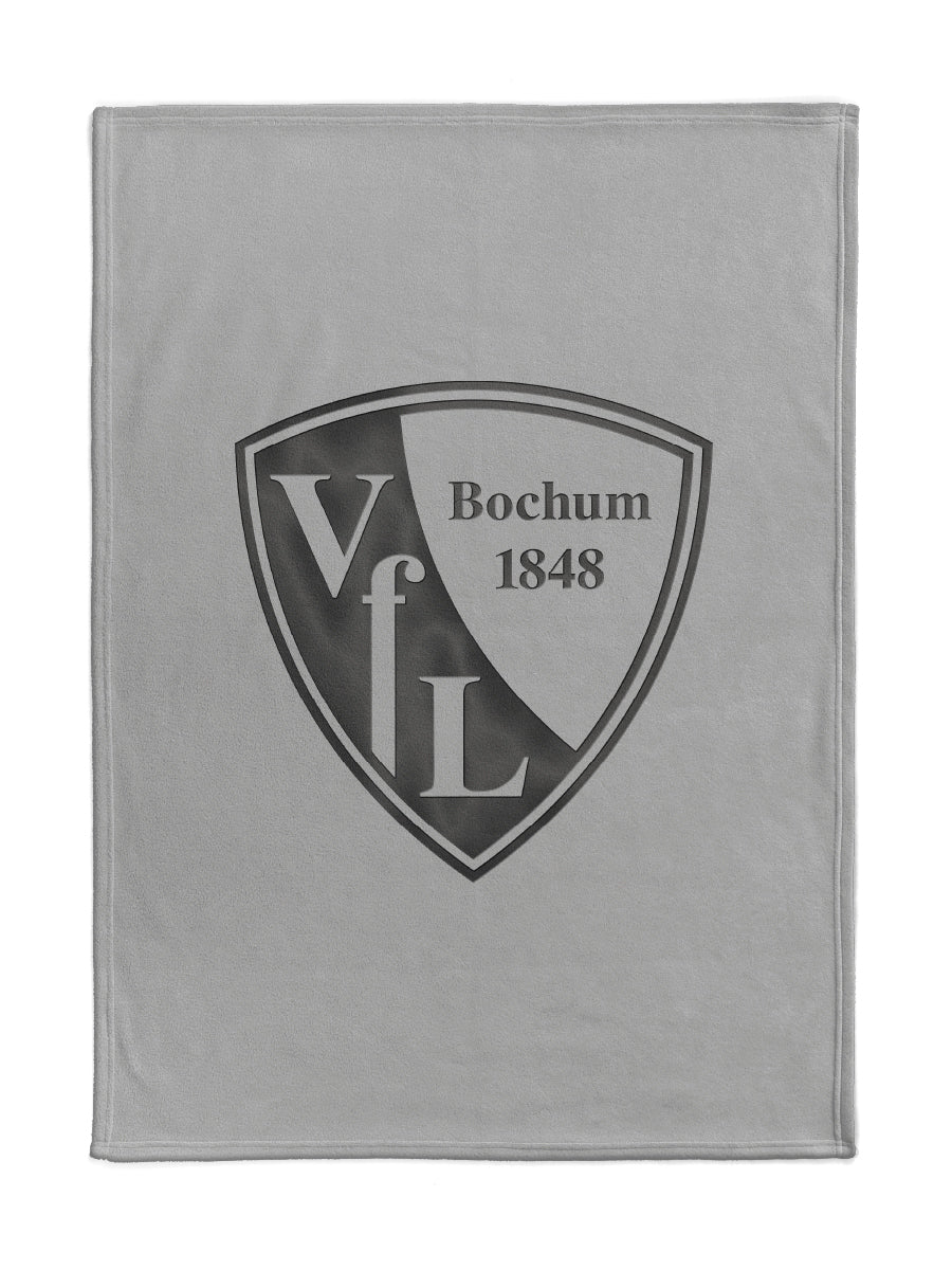 VfL Bochum Flanellfleecedecke grau 150x200cm - Image 2