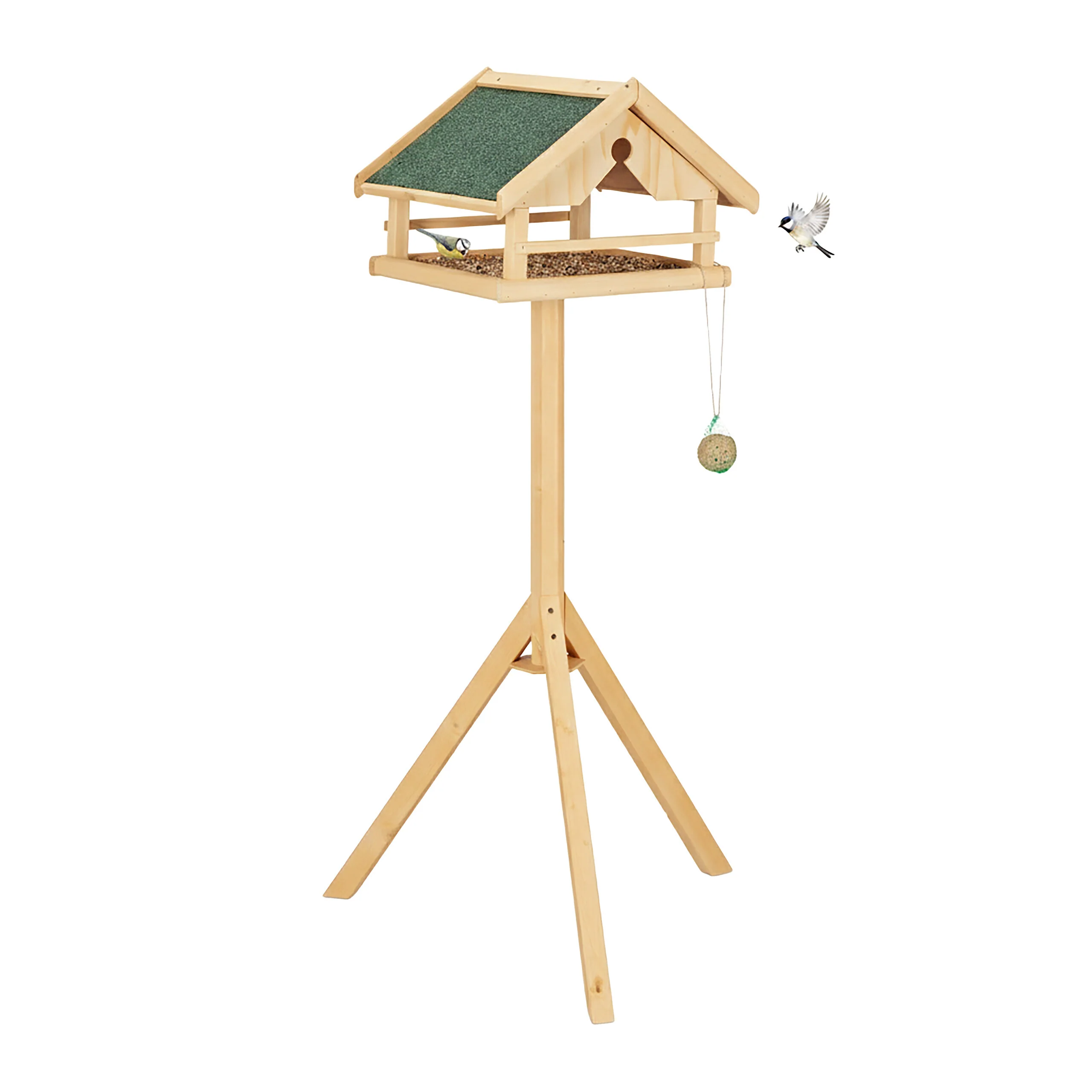 Vogelfutterhaus mit Ständer