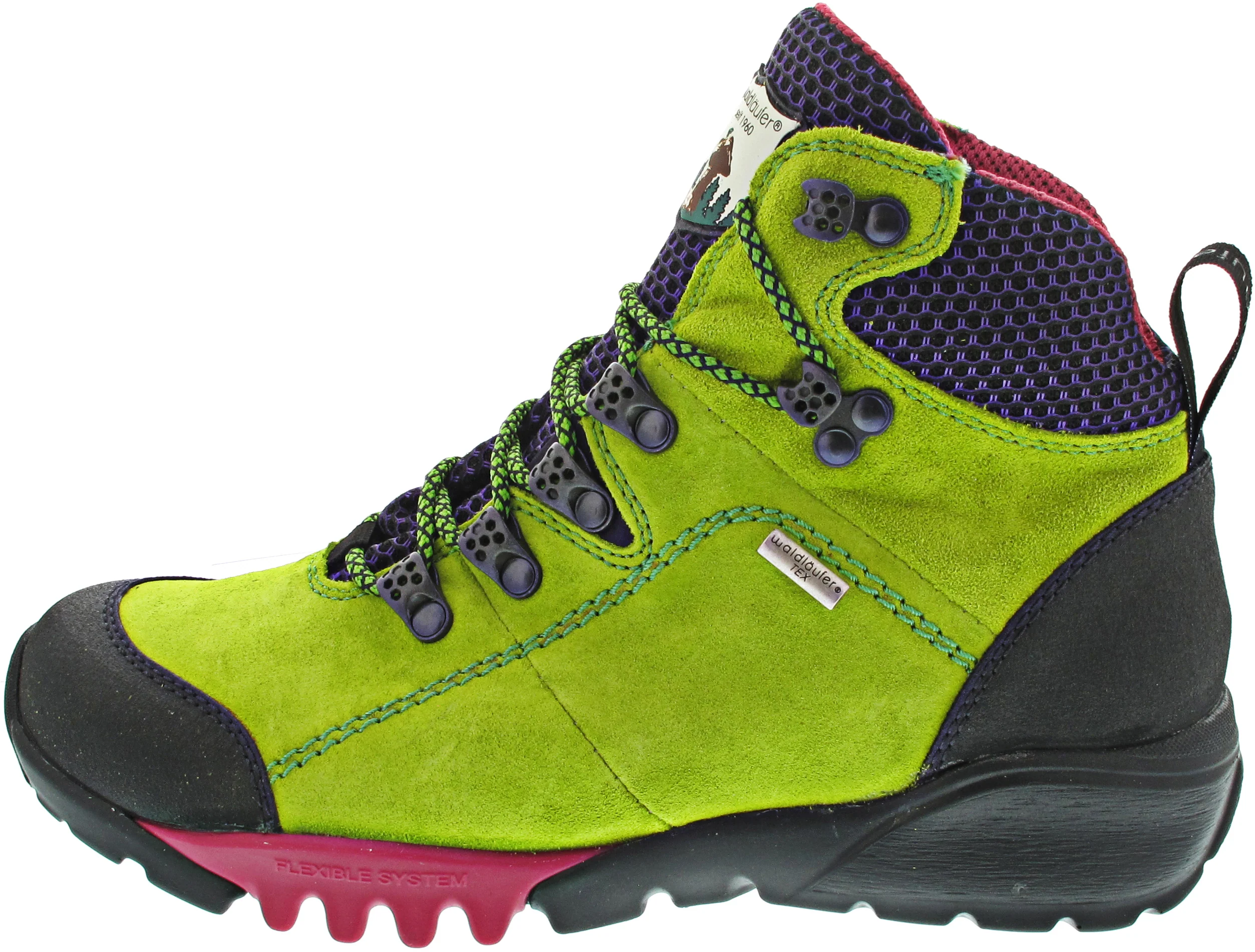 Waldläufer H-Amiata Schnürstiefel Grün - Image 3