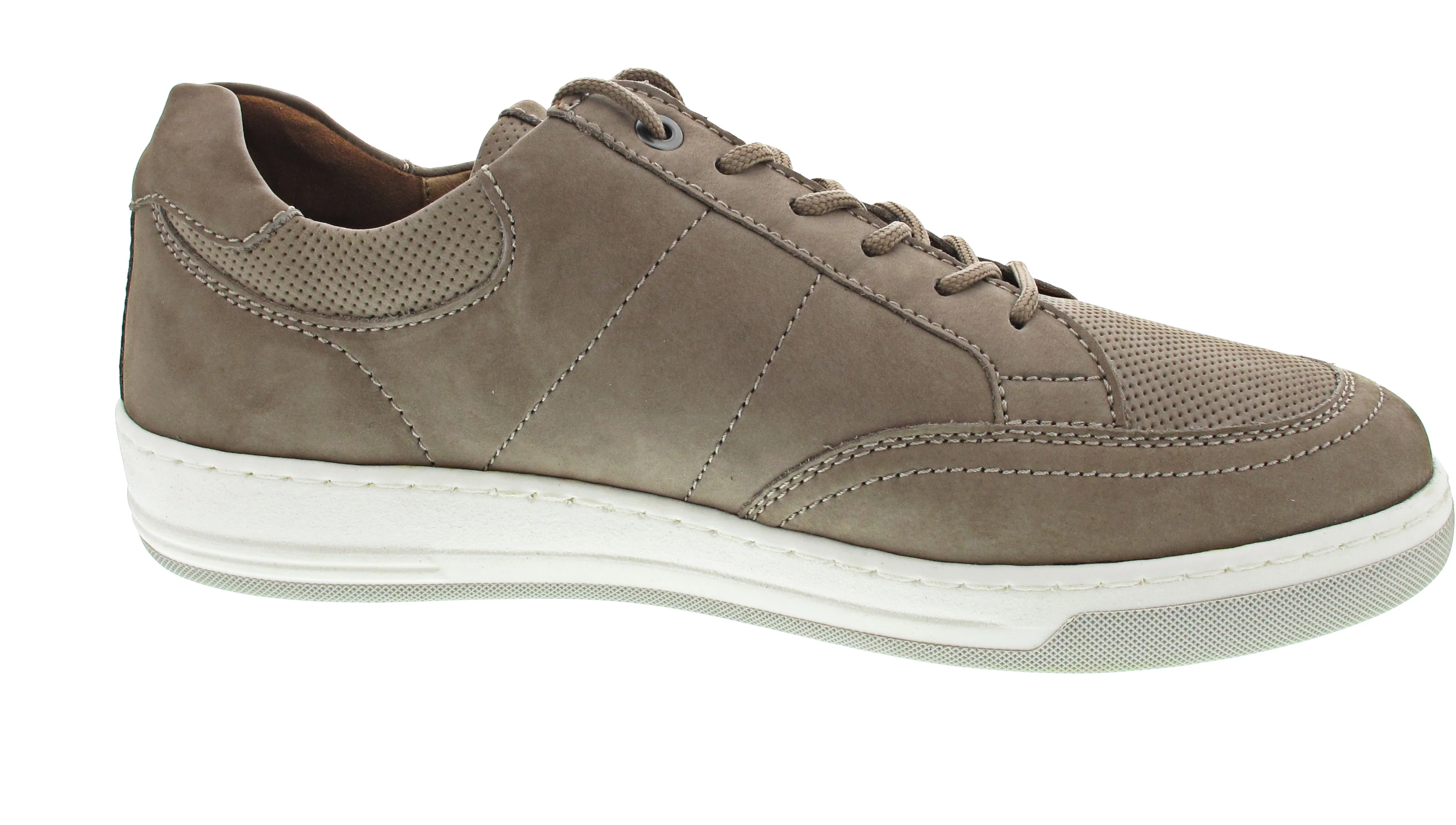 Waldläufer H-David sportlicher Schnürer Beige - Image 17
