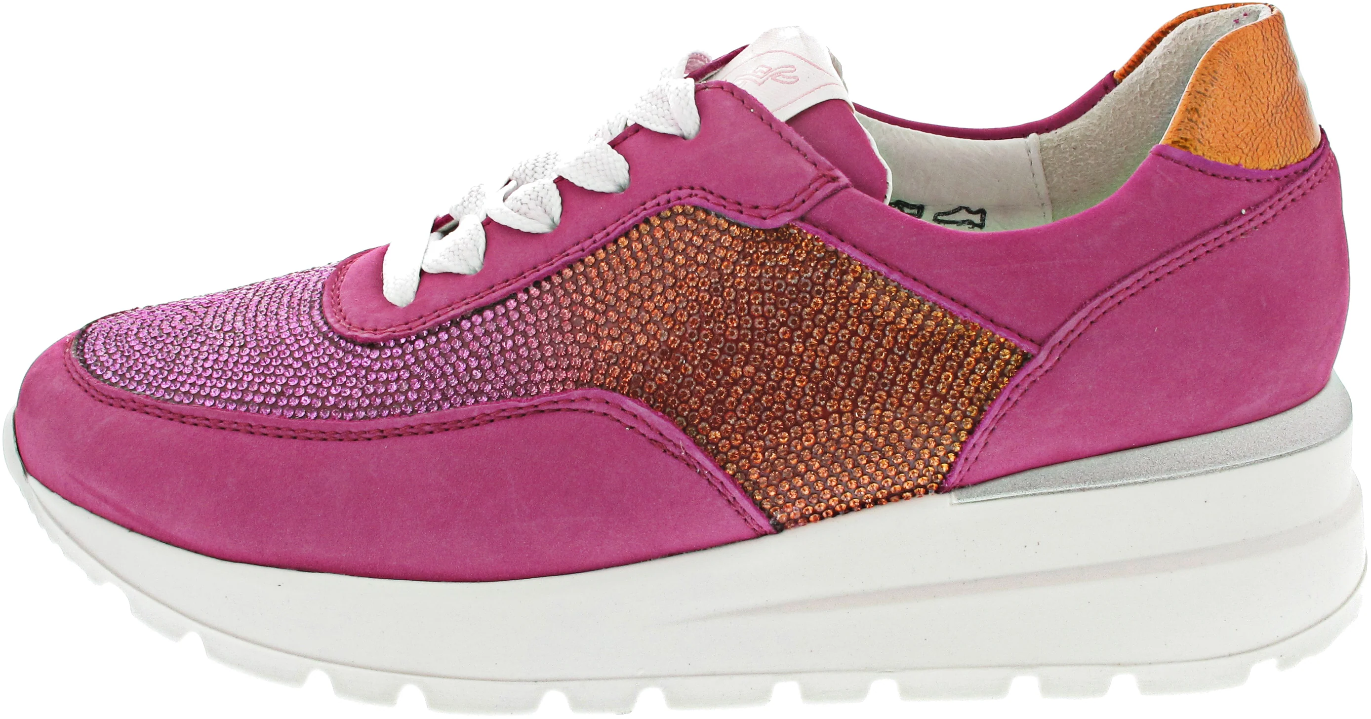 Waldläufer H-Feli sportlicher Schnürer Rosa - Image 3