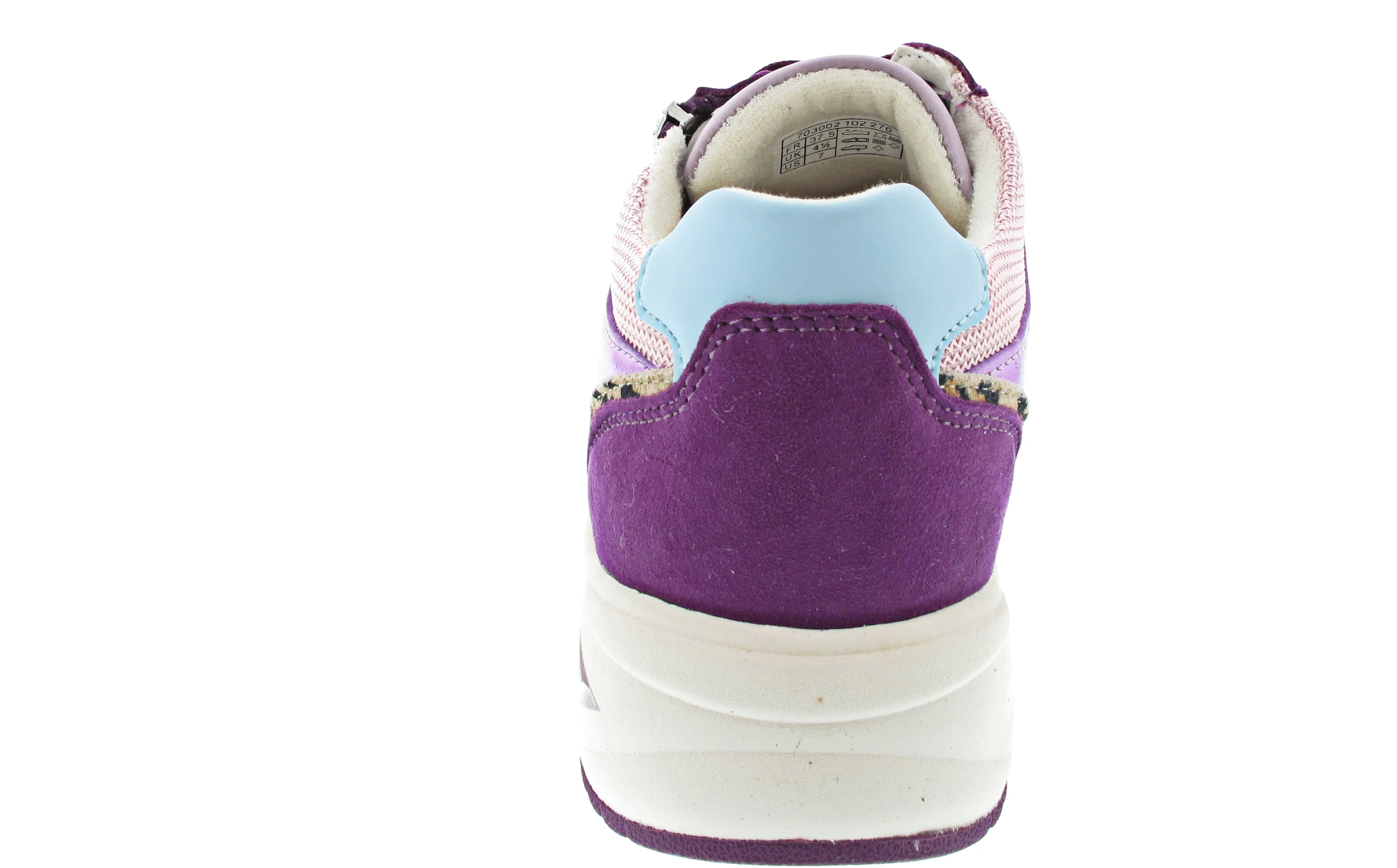 Waldläufer H-Jill sportlicher Schnürer Violett - Image 20