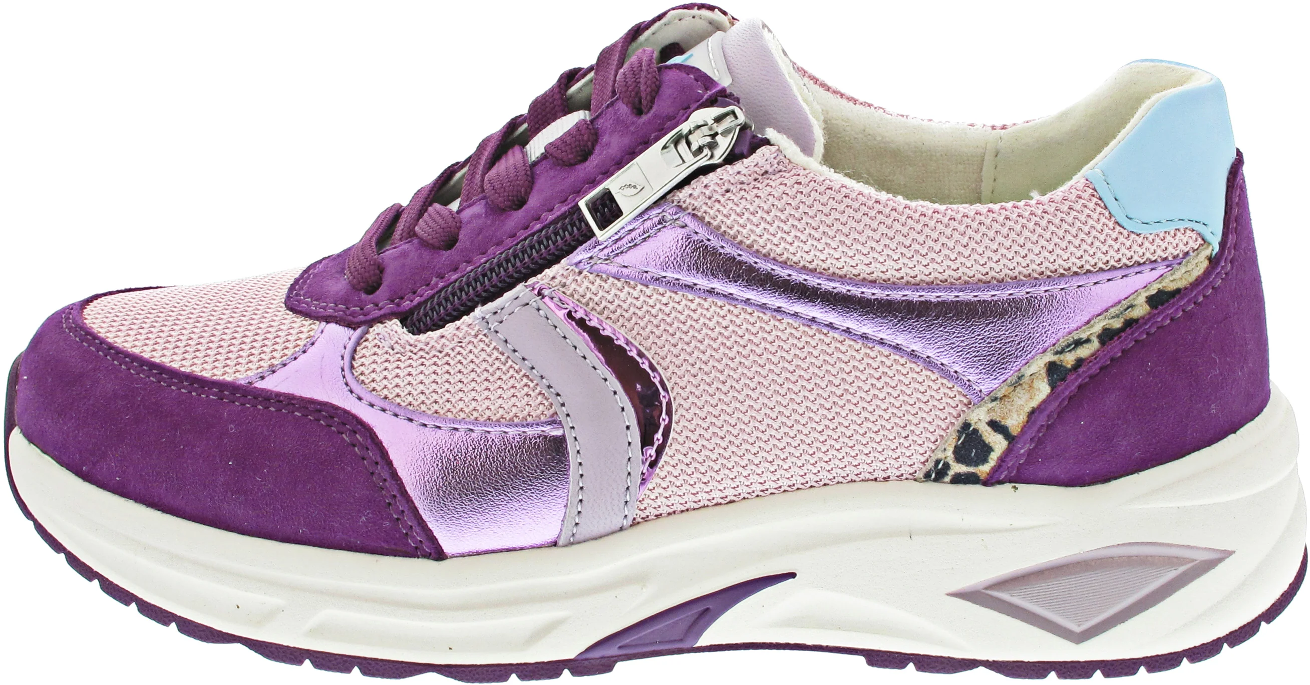 Waldläufer H-Jill sportlicher Schnürer Violett - Image 6