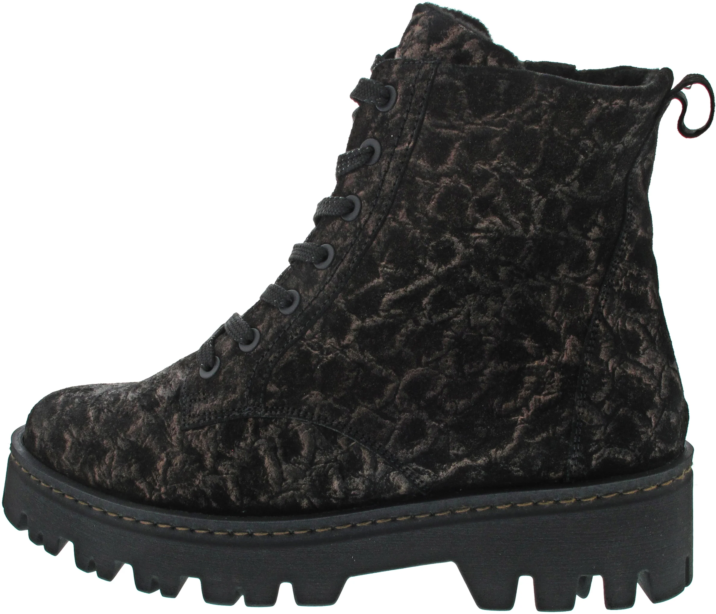 Waldläufer H-London Schnürstiefel Braun