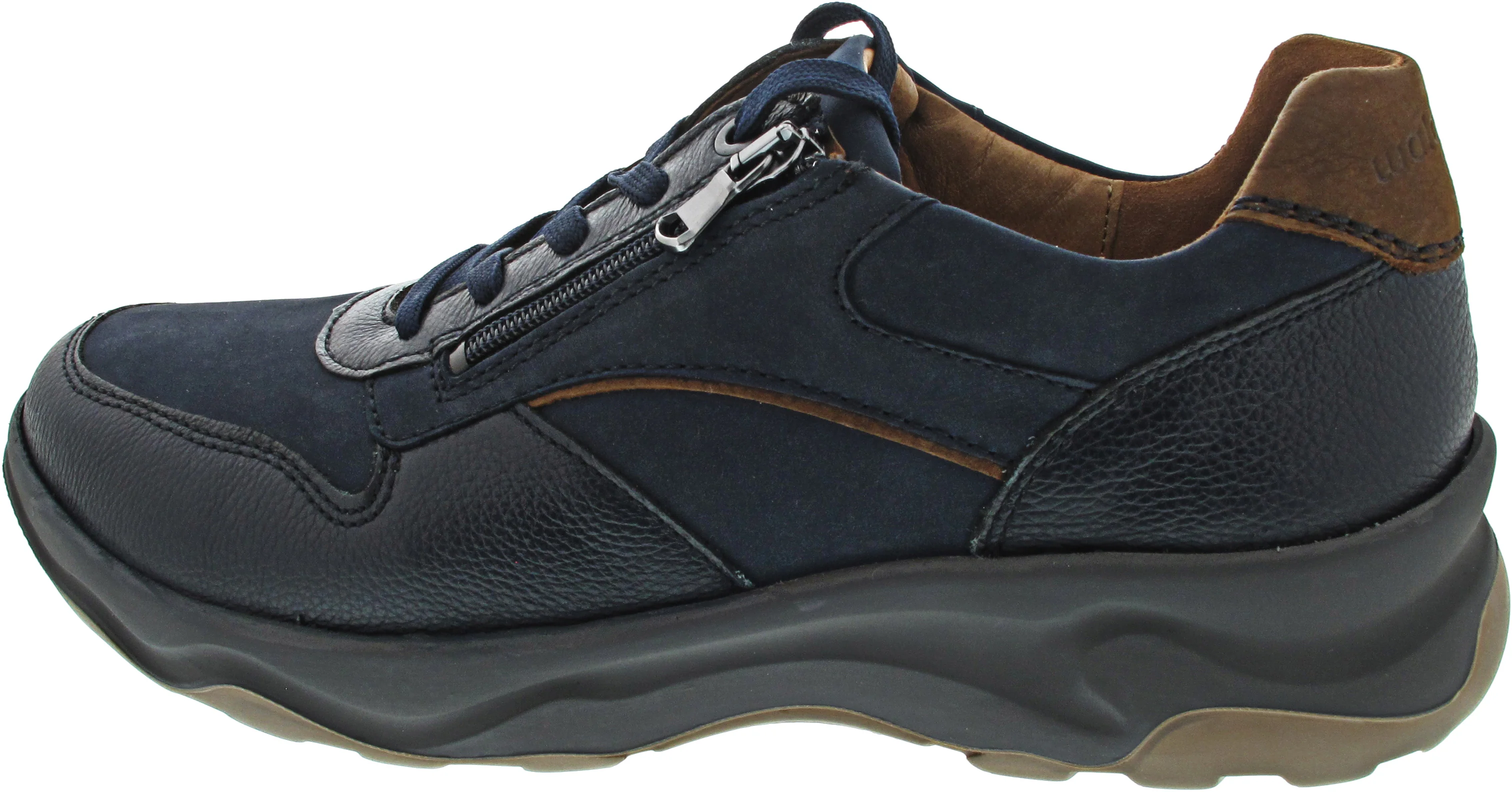 Waldläufer H-Max sportlicher Schnürer Blau - Image 13