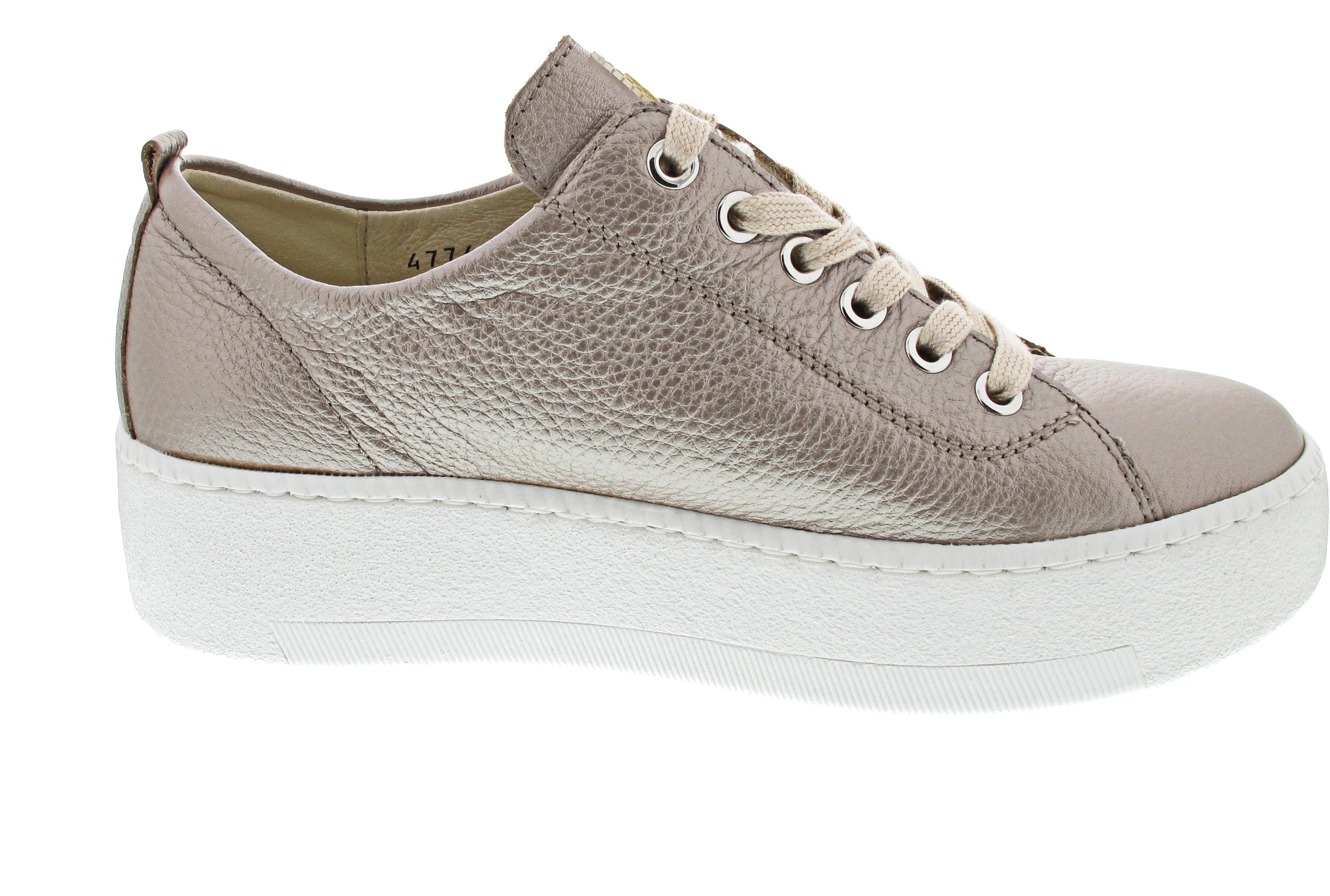 Waldläufer H-Nicky sportlicher Schnürer Beige - Image 6