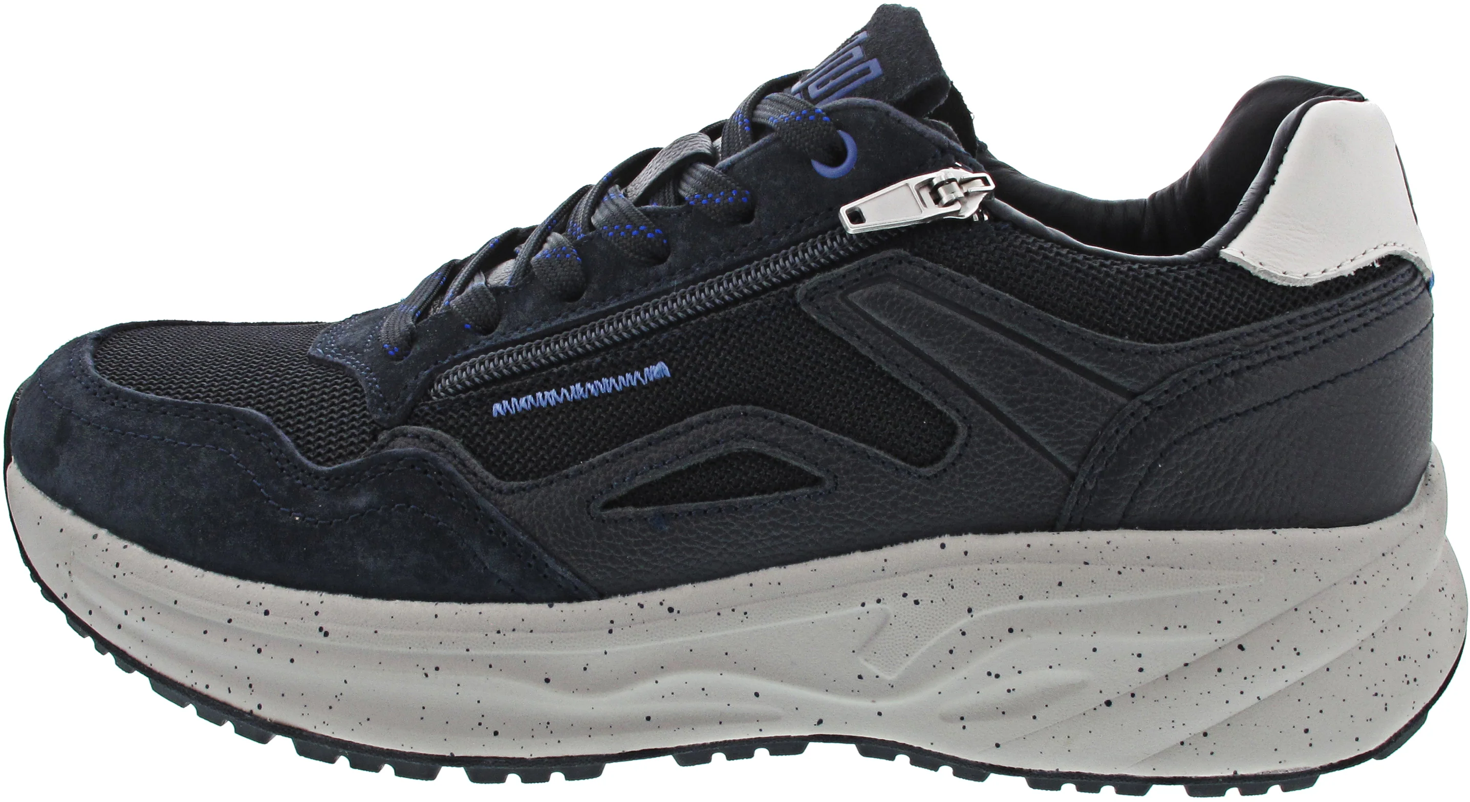 Waldläufer sportlicher Schnürer Blau - Image 13