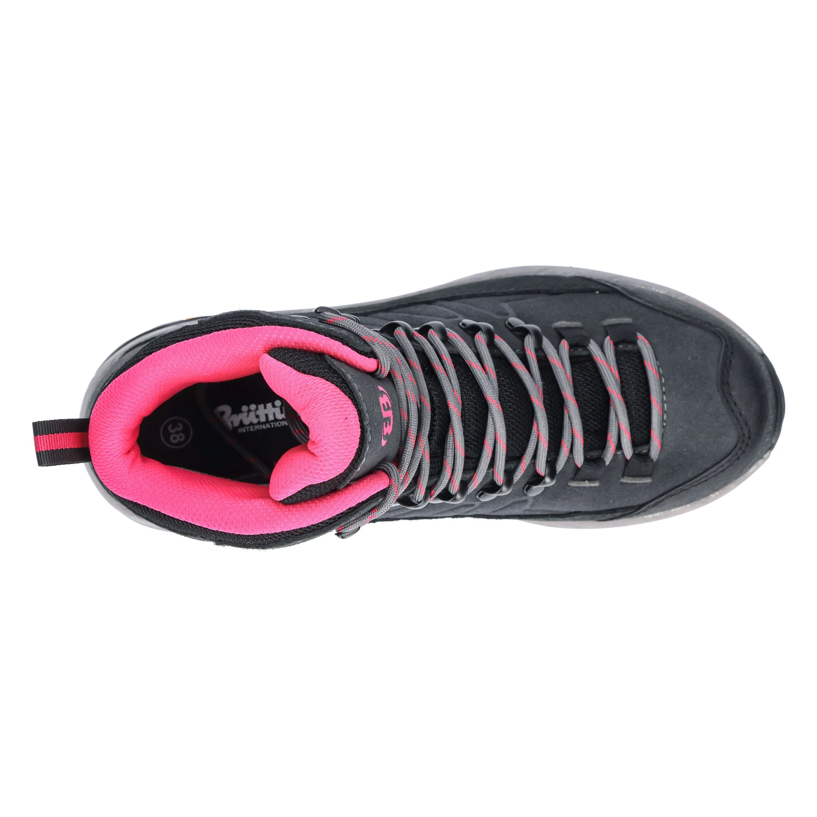 Wanderstiefel Damen Schnürung wasserdicht grau Brütting Mount Sellery - Image 13