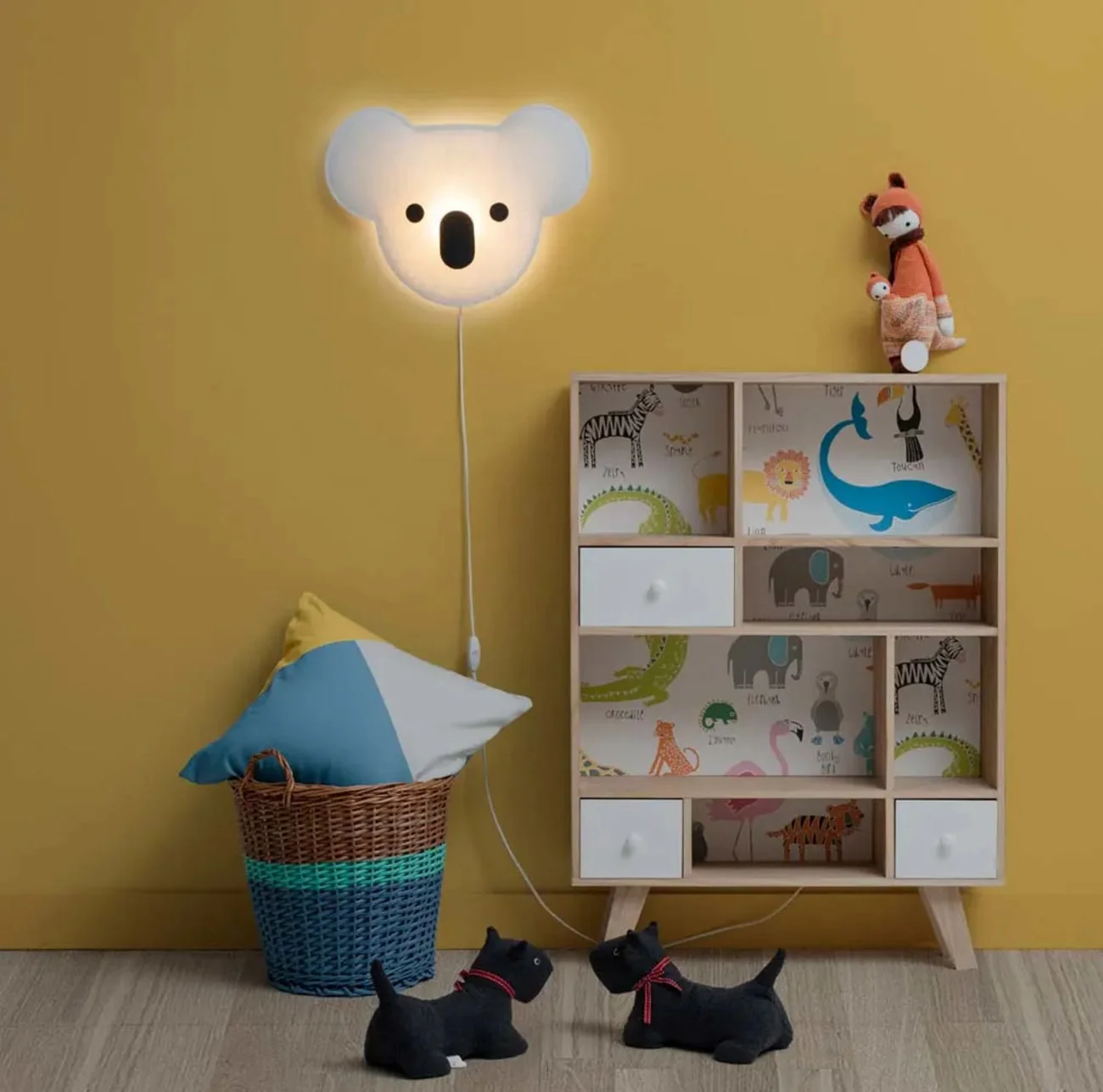 Wandleuchte Koala Bär für Kinderzimmer – weiches Licht & Dekoration - Image 6