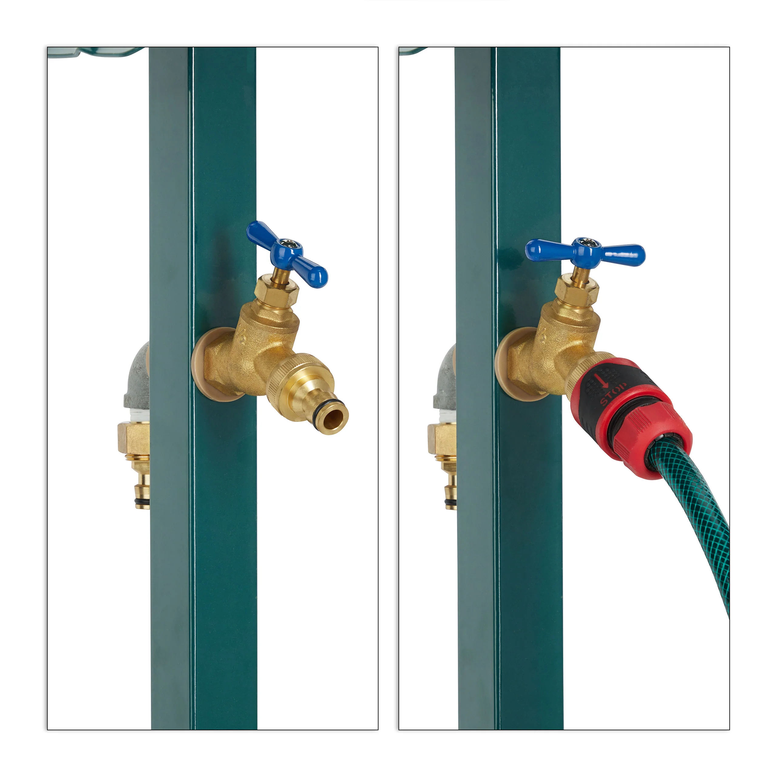 Wasserzapfstelle mit Schlauchhalter - Image 6