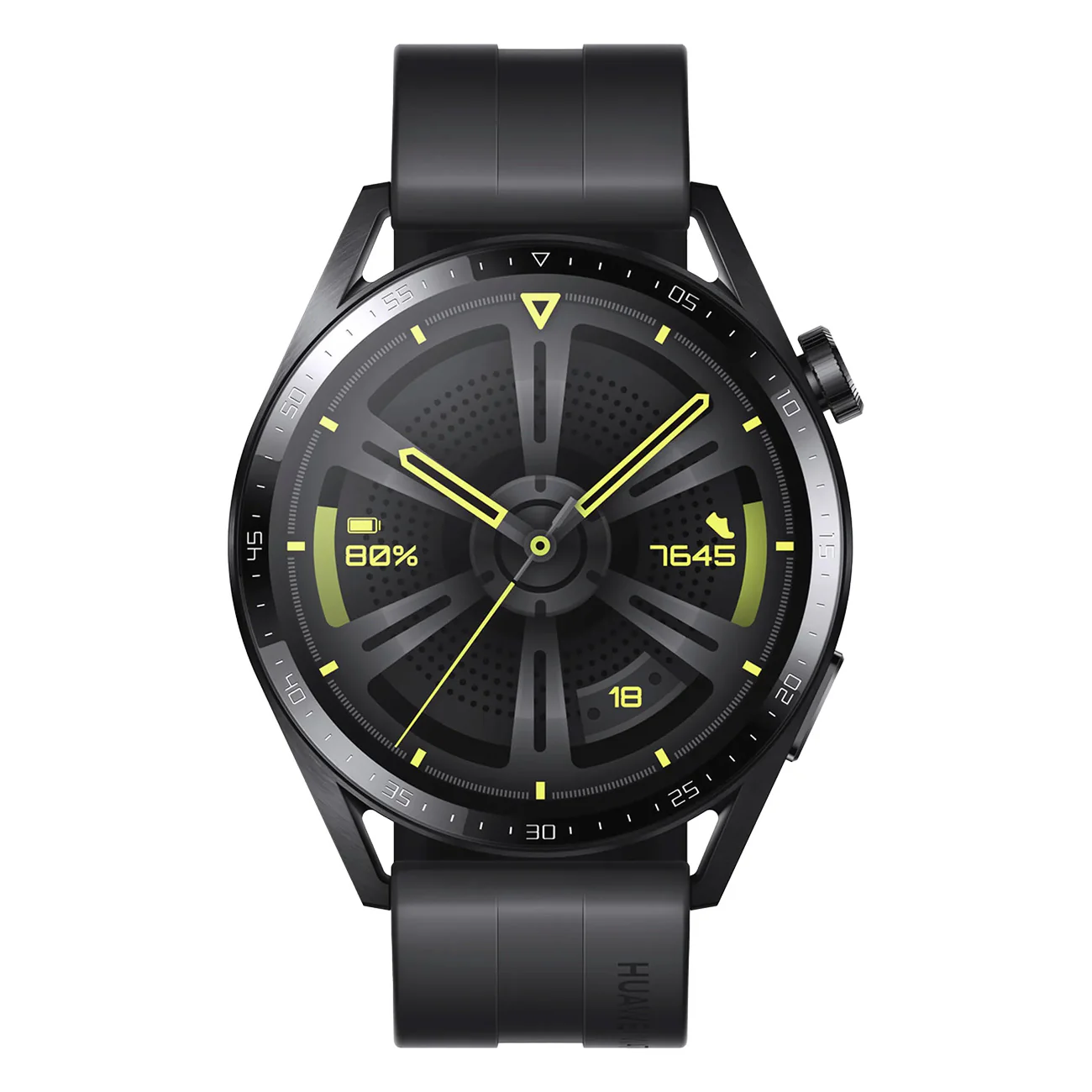 HUAWEI WATCH GT 3 46mm Smartwatch, ganztÃ¤gige SpO2-Ãœberwachung, Schwarz