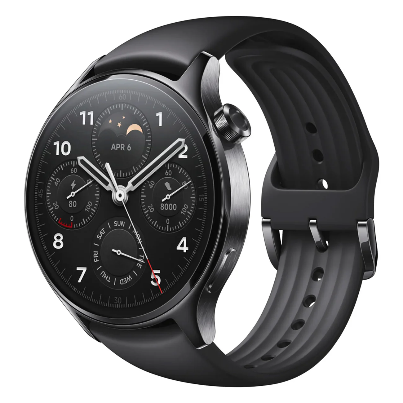 Xiaomi S1 Pro Smartwatch Schwarz - 14 Tage Betriebszeit, NFC, Bluetooth, 46mm - Image 2