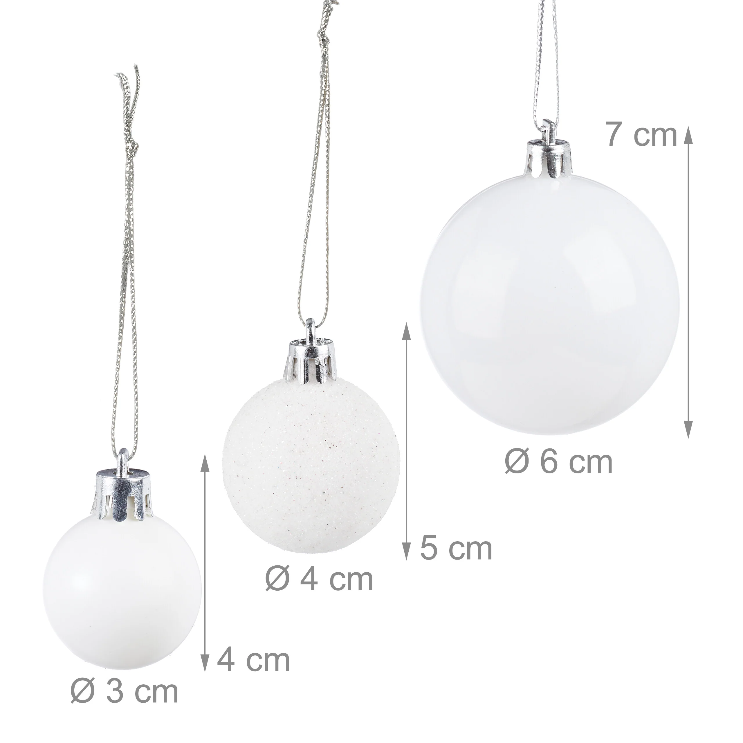 Weihnachtskugeln im 50er Set - Image 16