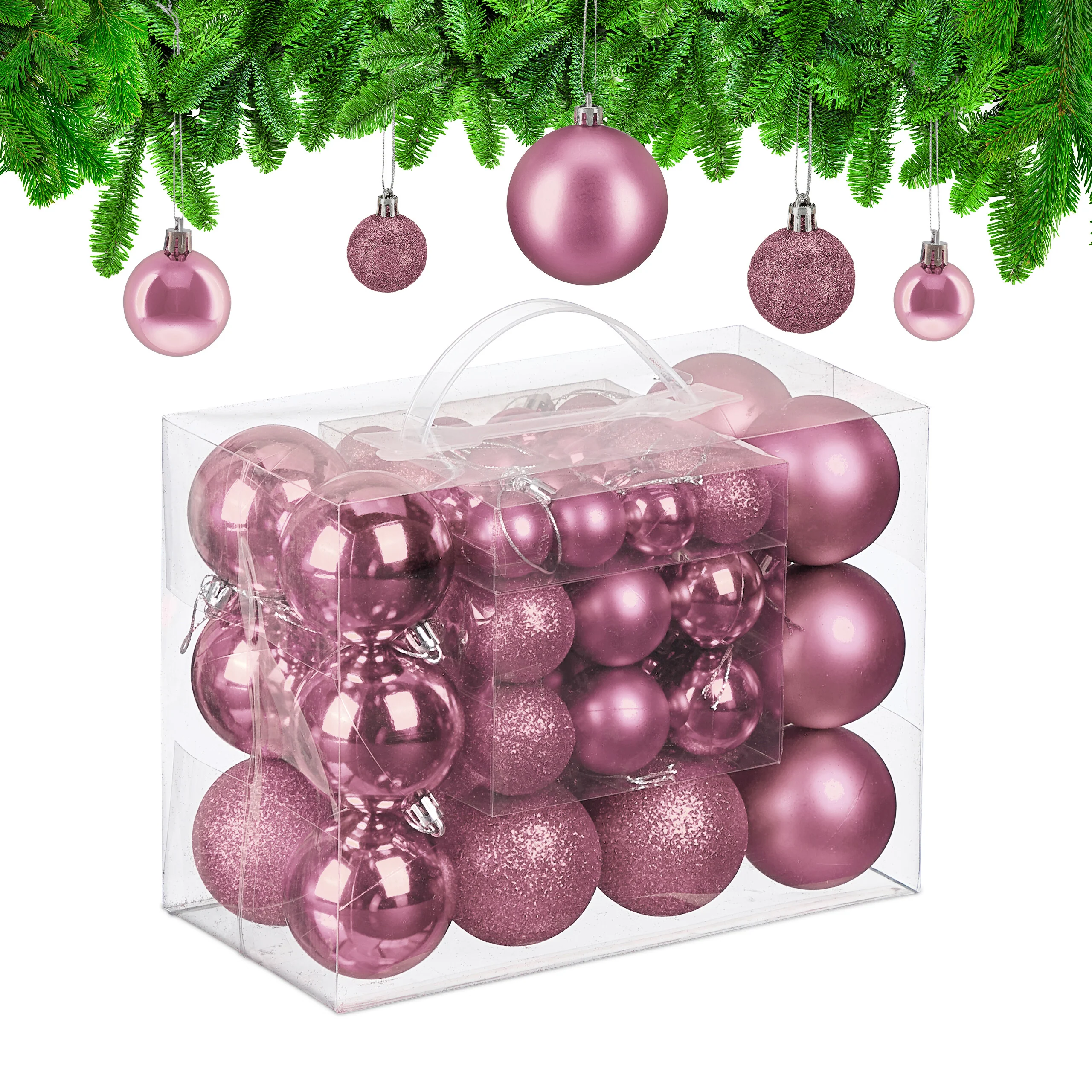Weihnachtskugeln im 50er Set - Image 3