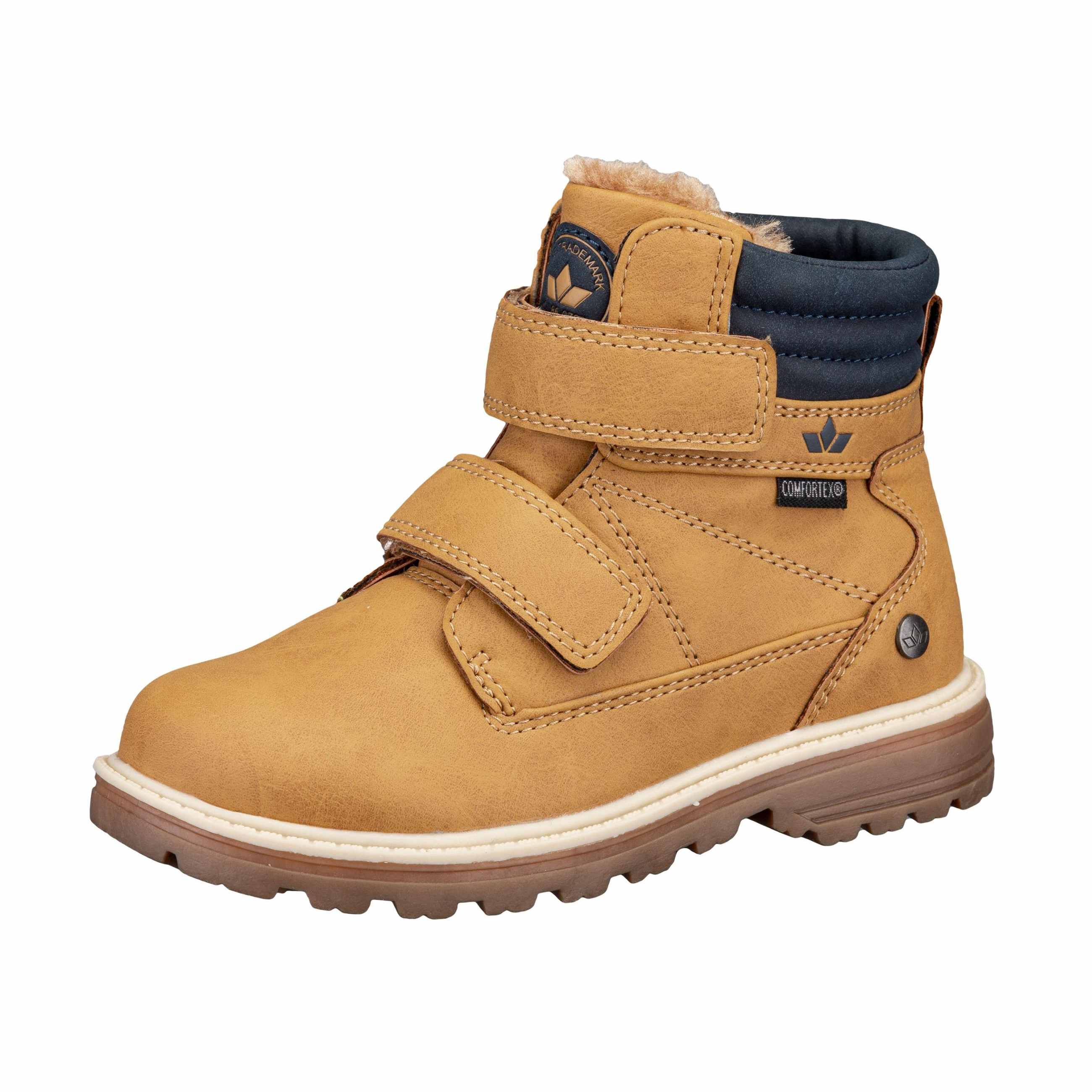 Winterstiefel Jungen Klettverschluss wasserdicht braun LICO Corner V - Image 4