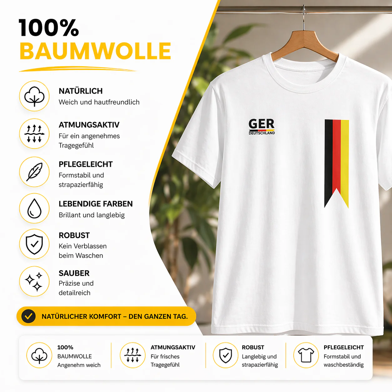 WM 2026 Deutschland Shirt – Fußball Weltmeisterschaft 2026 T-Shirt mit Flagge, Fanartikel - Image 32