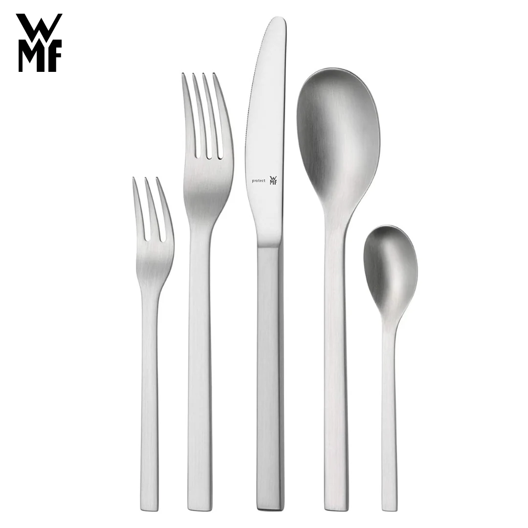 WMF Besteck Löffel set LINUM B-Ware 6-tlg, Cromargan® Tafellöffel, Menülöffel - Image 4