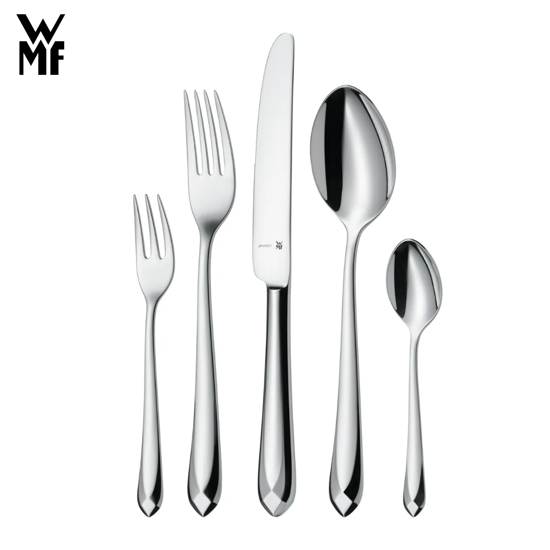 WMF Besteck Messer set JETTE B-Ware 6-tlg, Cromargan®, Tafelmesser, Menümesser - Image 4