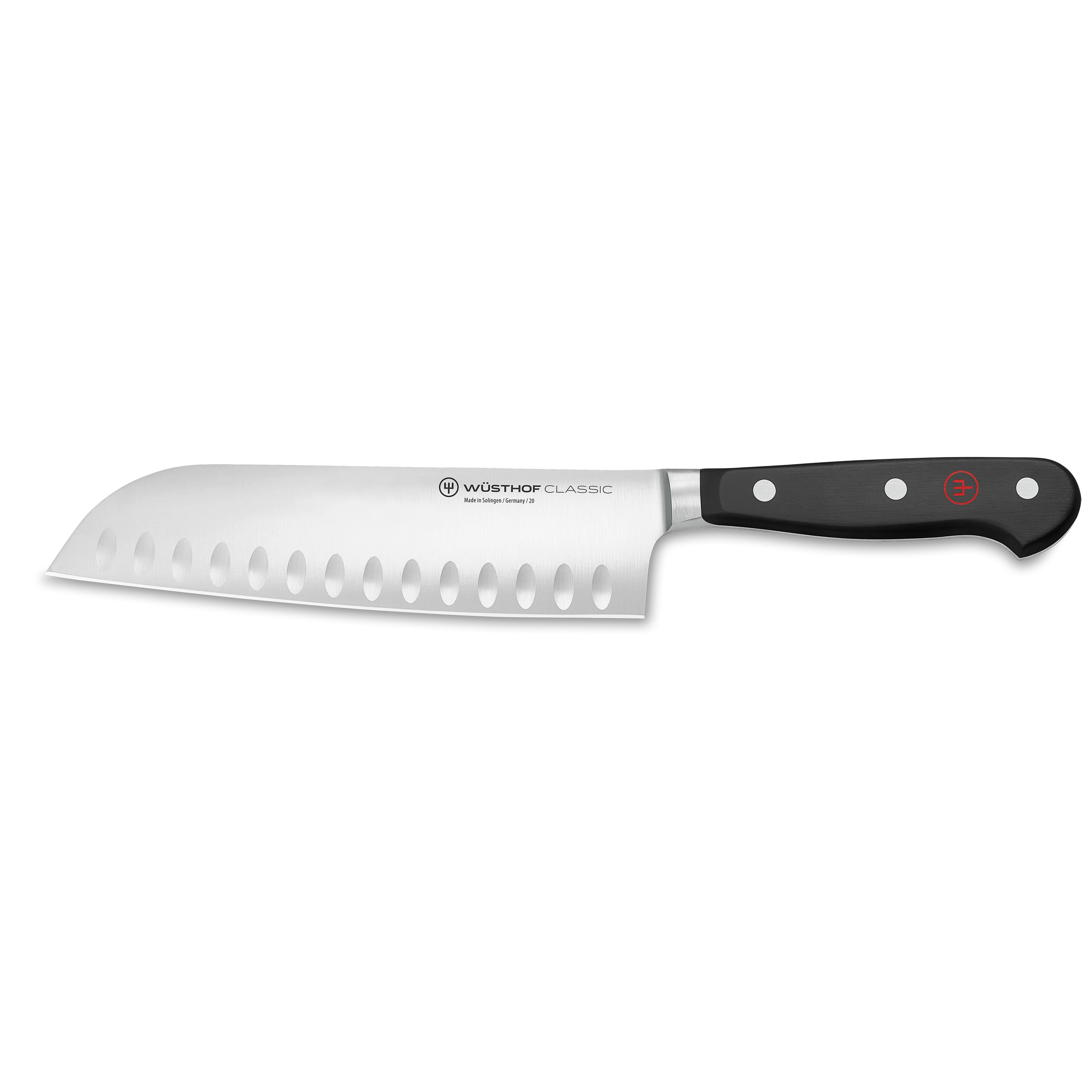 Wüsthof Classic Santoku 17 cm | mit Kullenschliff