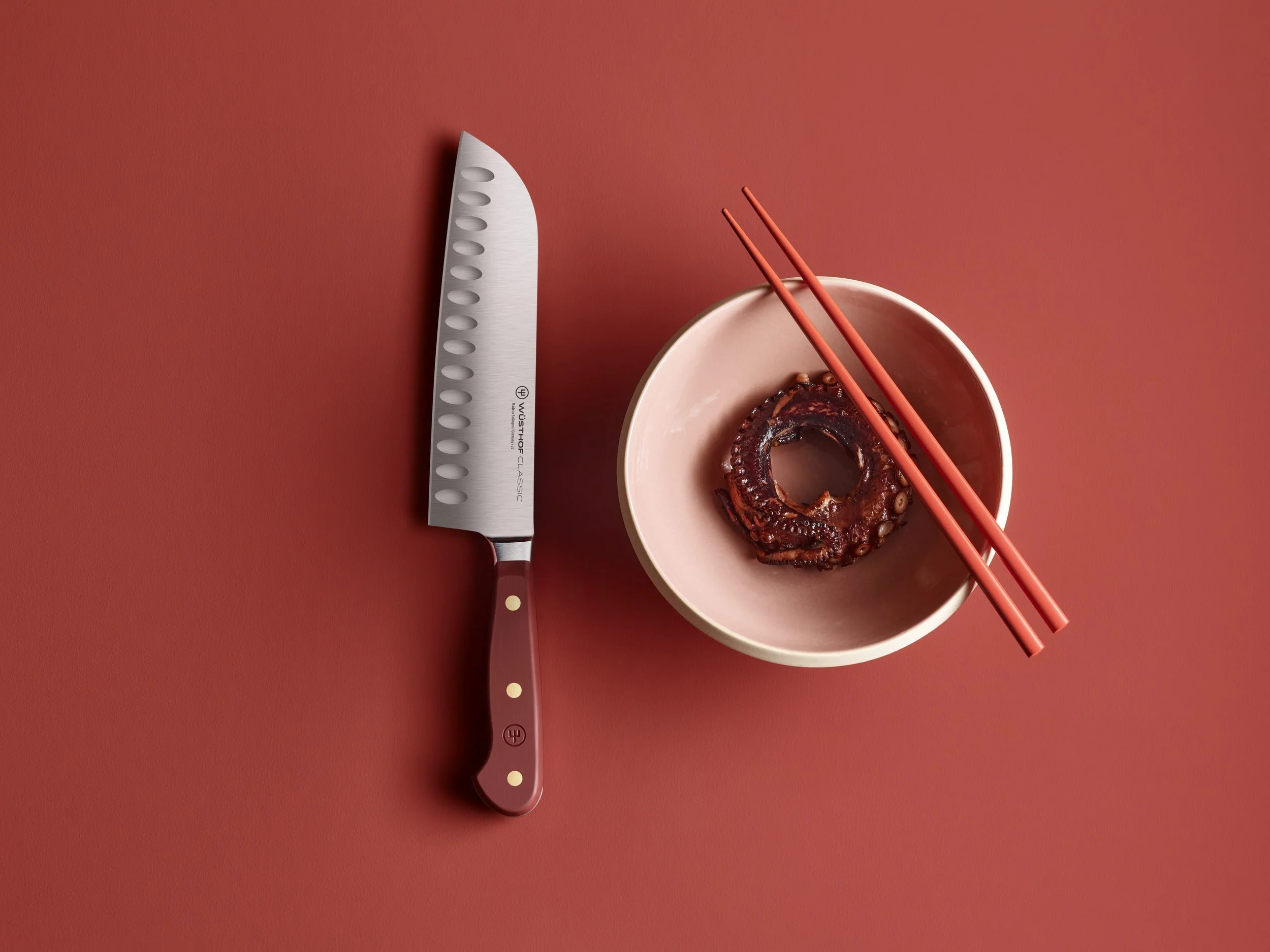 Wüsthof Classic Santoku 17 cm | mit Kullenschliff - Image 5
