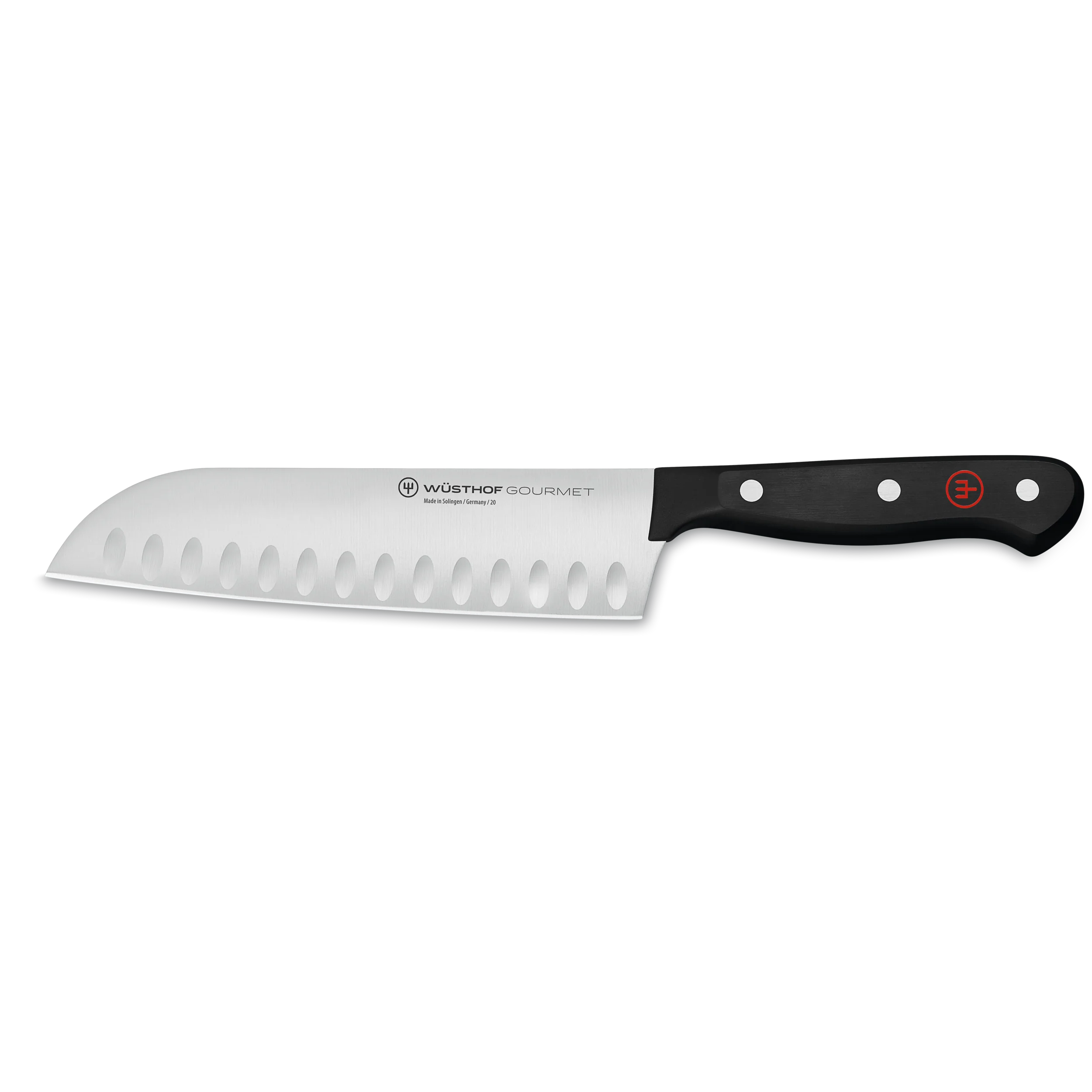 Wüsthof Gourmet Santoku 17 cm | mit Kullenschliff