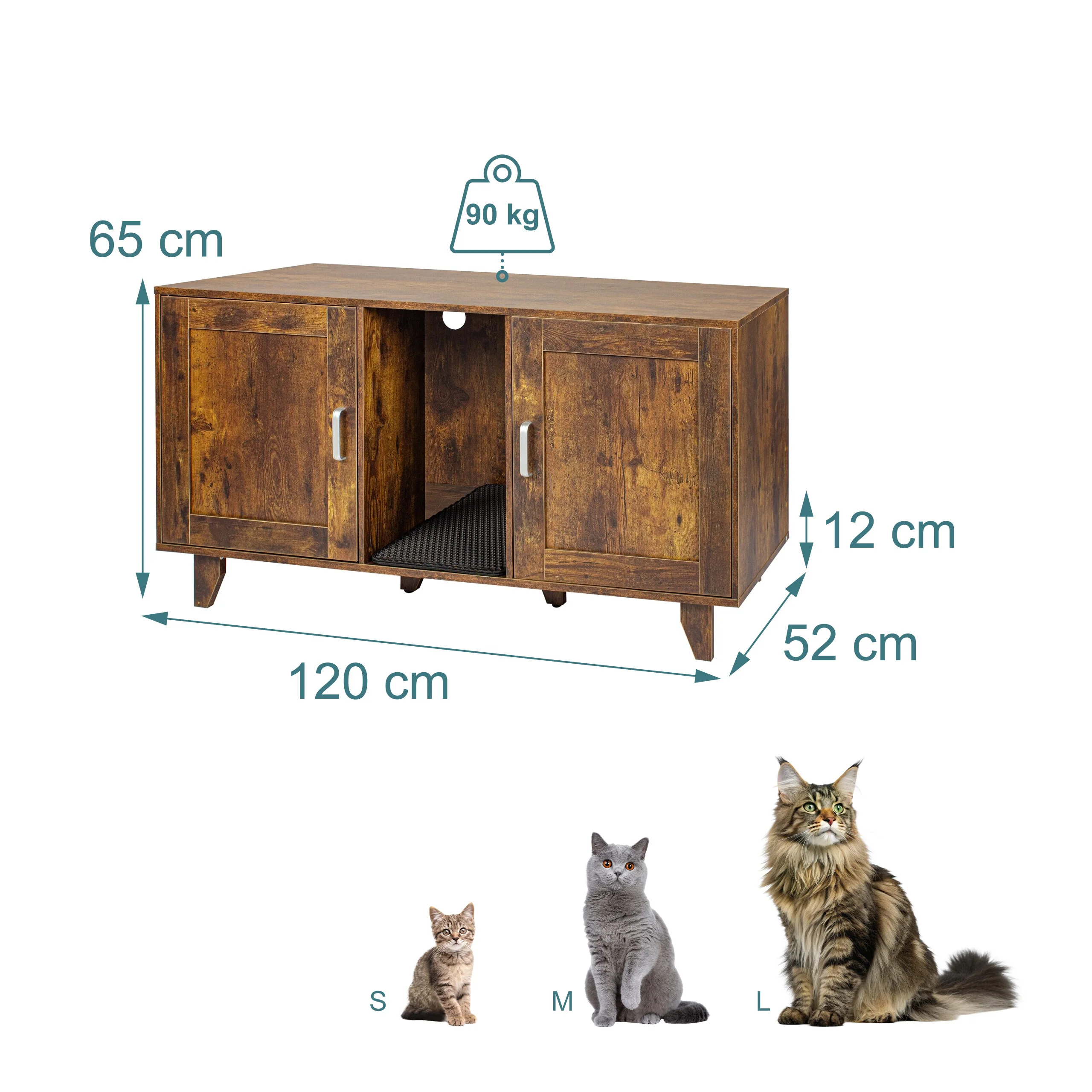 XXL Katzenschrank für Katzenklo - Image 6