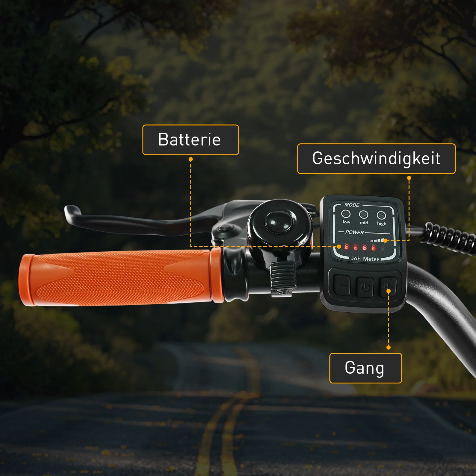 YY26-ST 26" 350W Hinterradmotor 36V14,5Ah Akku 60-75km Reichweite Elektrofahrrad - Image 10