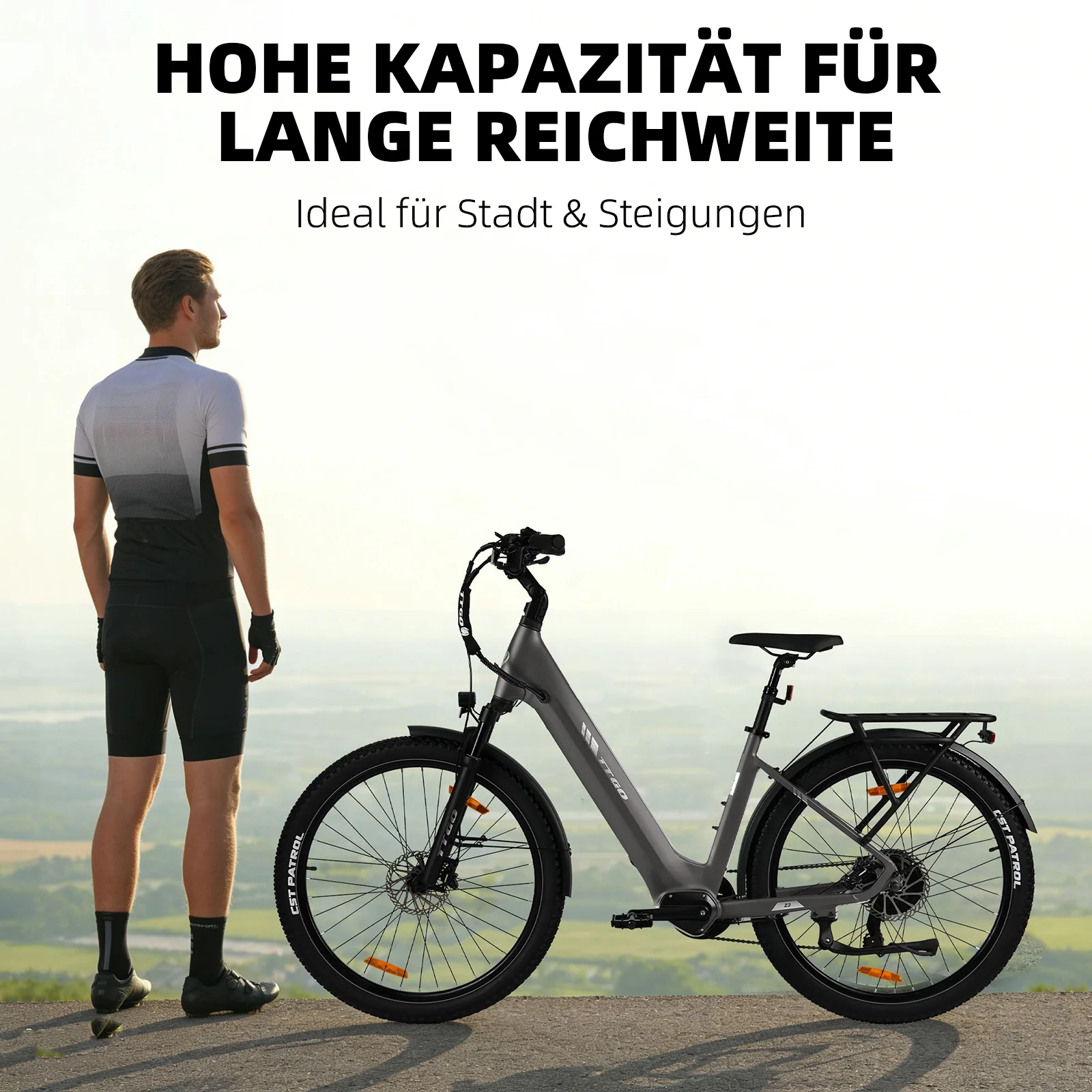 Z3 27,5" 48V 250W Hinterradmotor 70Nm 48V15Ah Akku 120km Reichweite Elektrofahrrad - Image 23