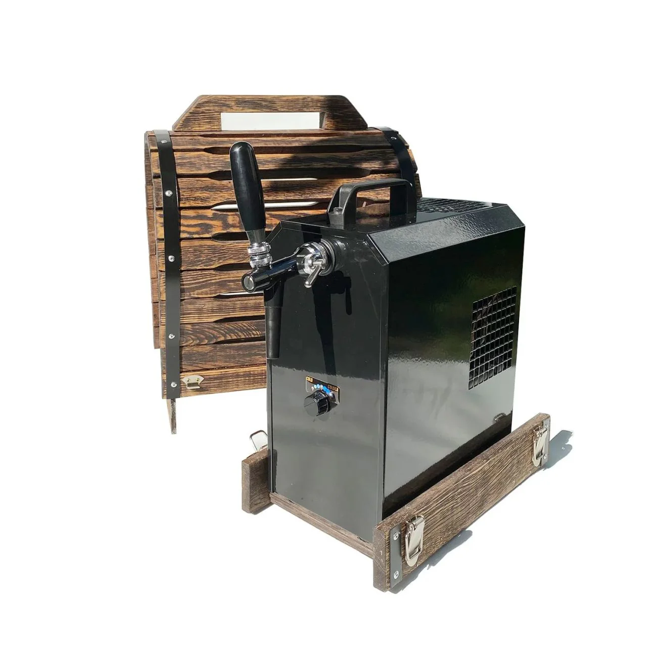 Bierzapfanlage JET 30 mit Holzfass Optik - Image 7