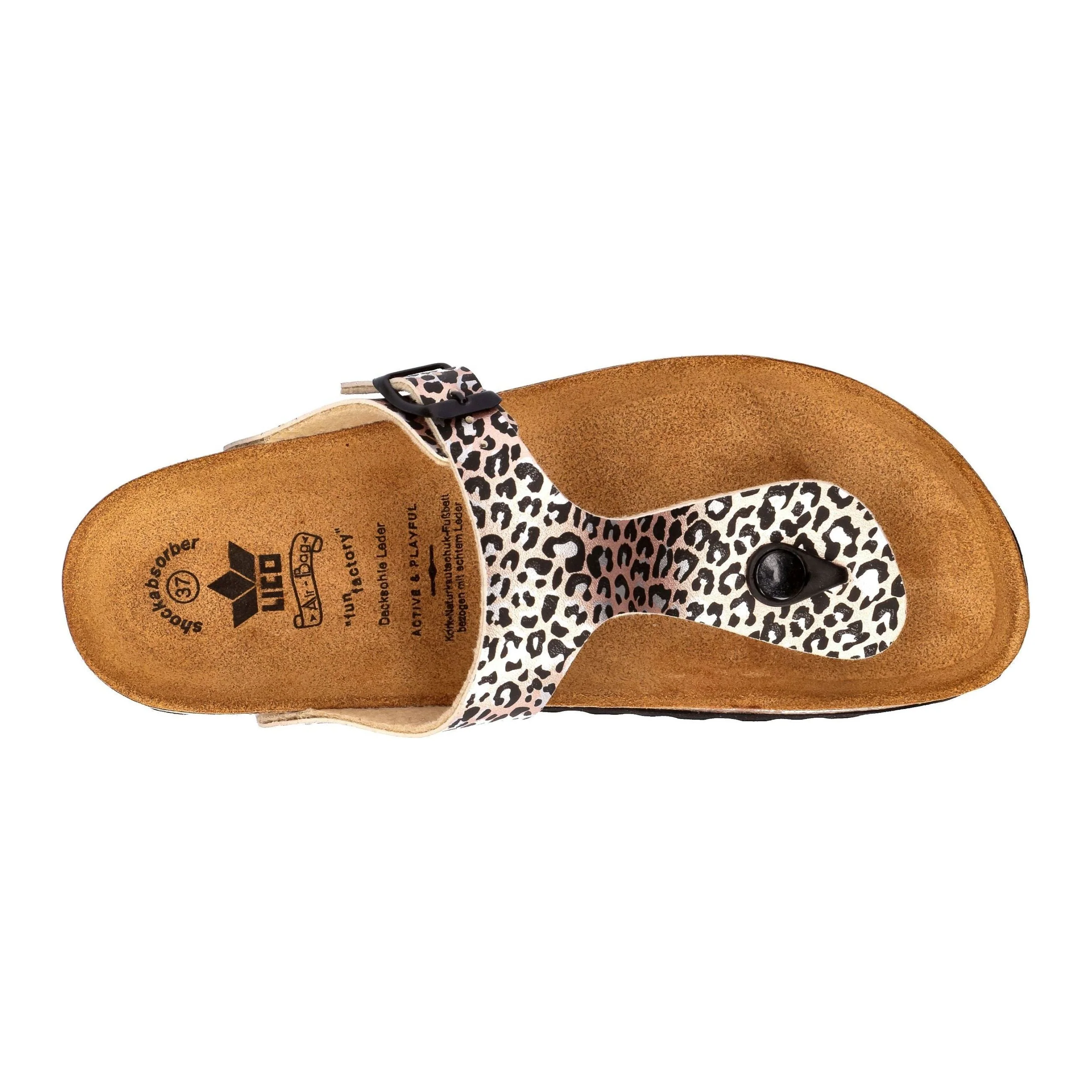 Zehentrenner Damen Schnallen rosa LICO Bioline Trend - Image 31