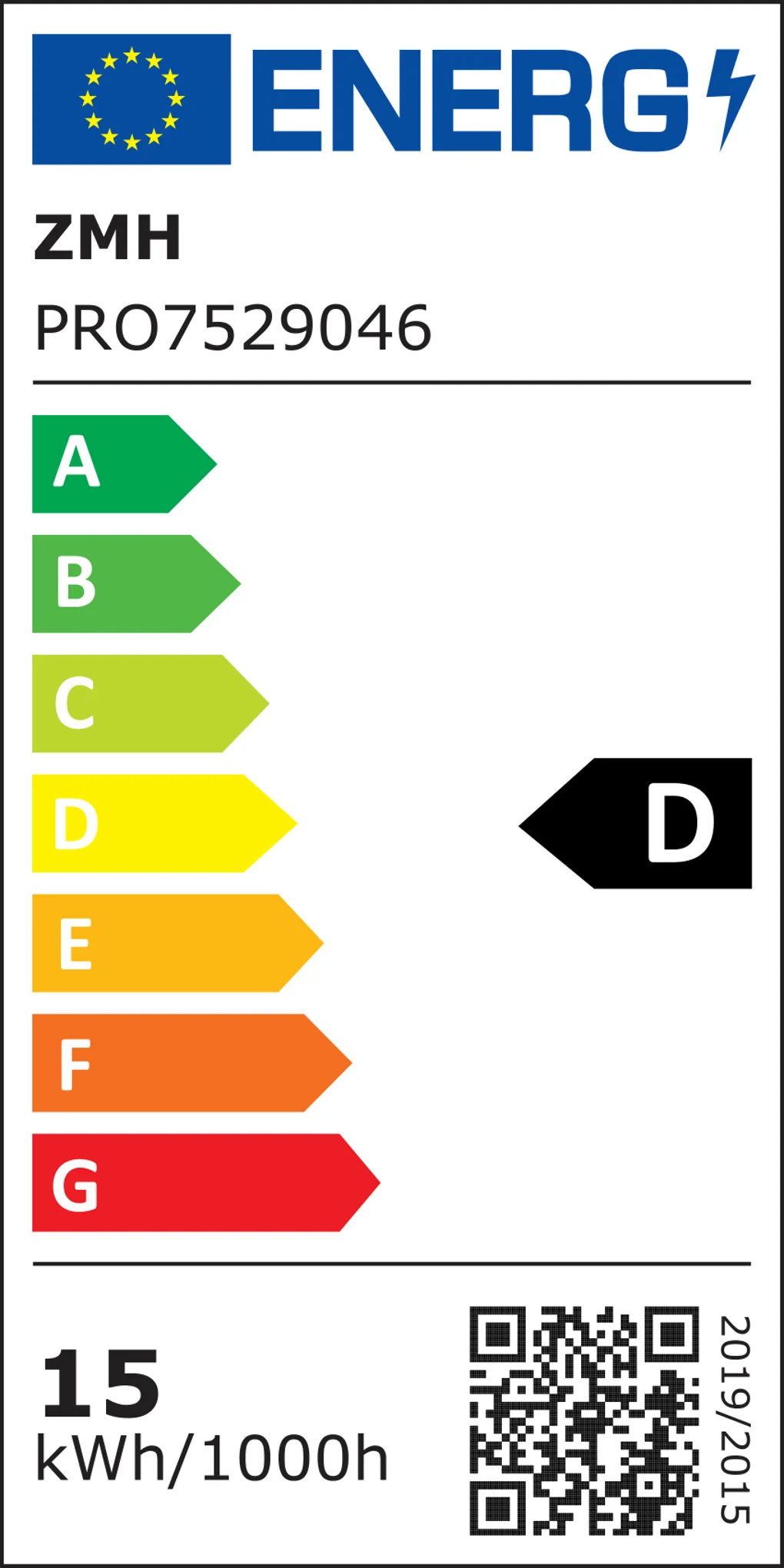 ZMH LED Deckenleuchte Schwarz Flach 15W Rund 4000K 18cm Klein Deckenlampe Für Flur Schlafzimmer - Image 3