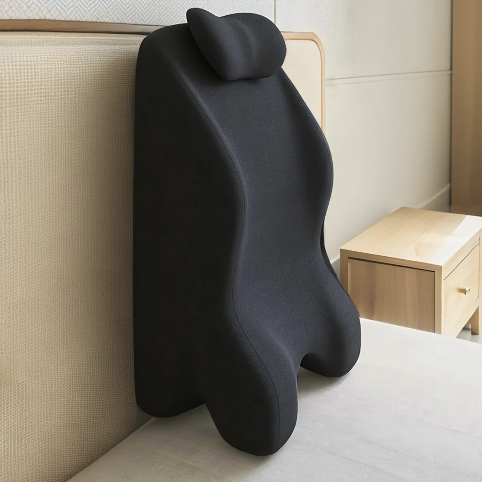 ZMH Kopfkissen Super-Fitting Stützkissen Ergonomisch langlebig keine Verformung Blau - Image 11