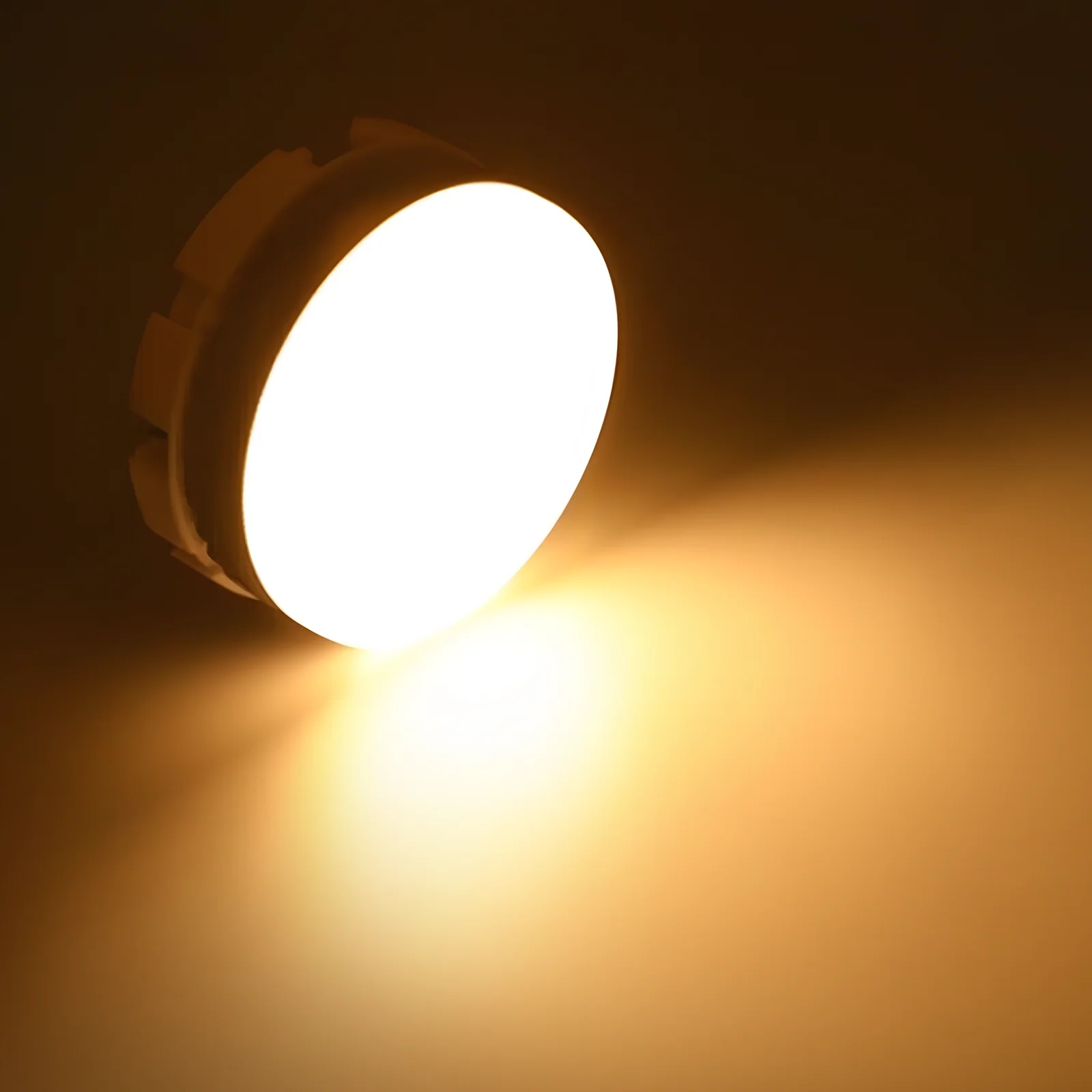 ZMH LED Leuchtmittel 6 Stück GX53 Ultra 7.4x2.5cm Flach Warmweiß 3000K Blinkfrei 5W Nicht Dimmbar - Image 2